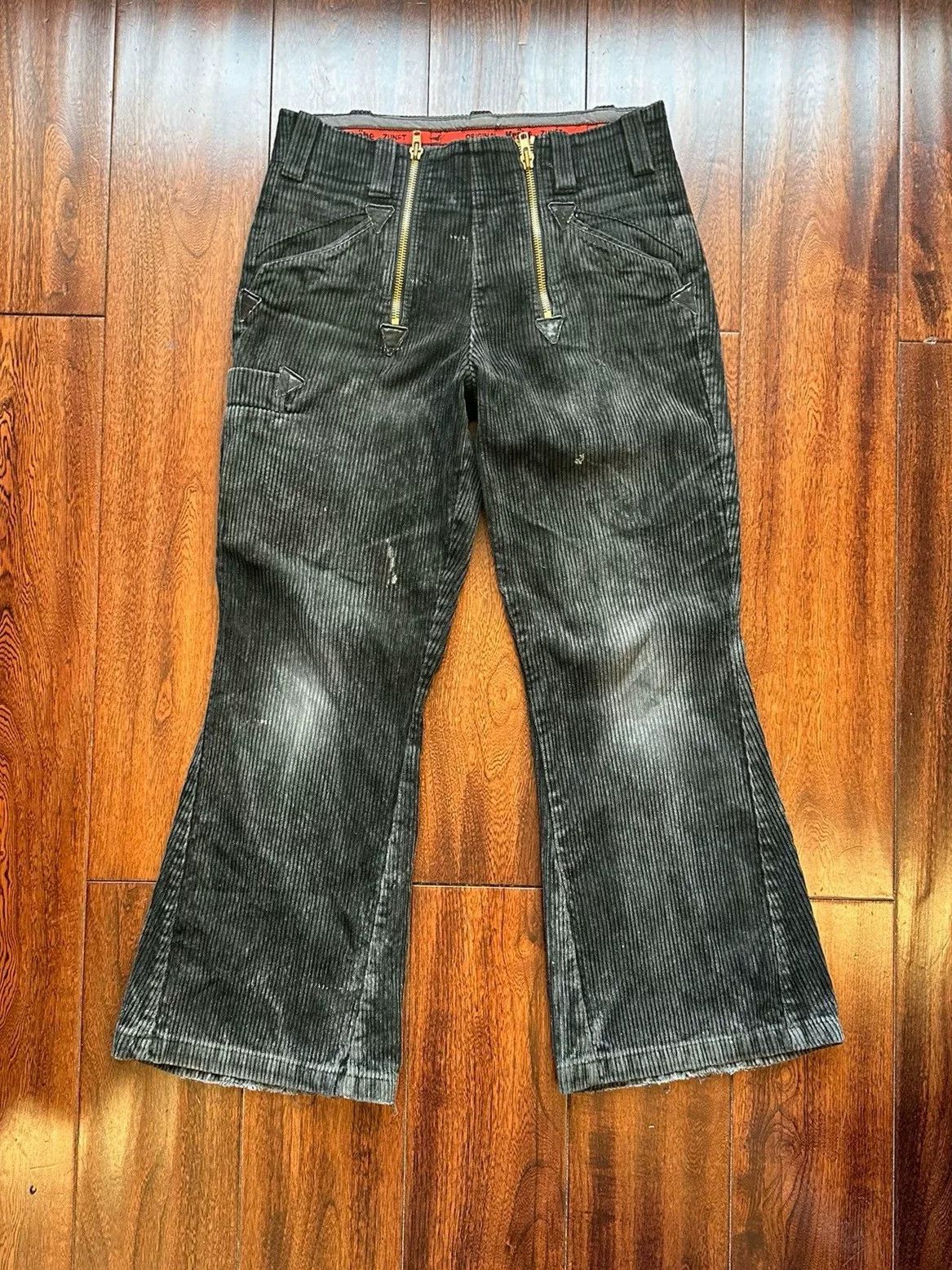 Vintage Vintage German 50-80s Corduroy Work Pants Size US 34 / EU 50 - 1 Thumbnail