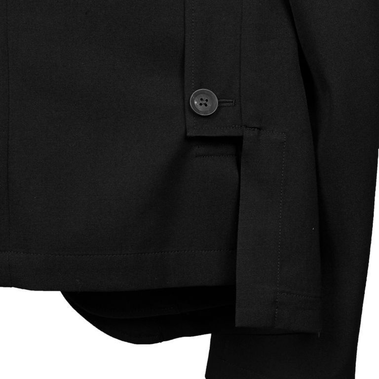 Yohji Yamamoto Yohji Yamamoto Pour Homme - Double Front end round curve JKT Size US M / EU 48-50 / 2 - 7 Thumbnail