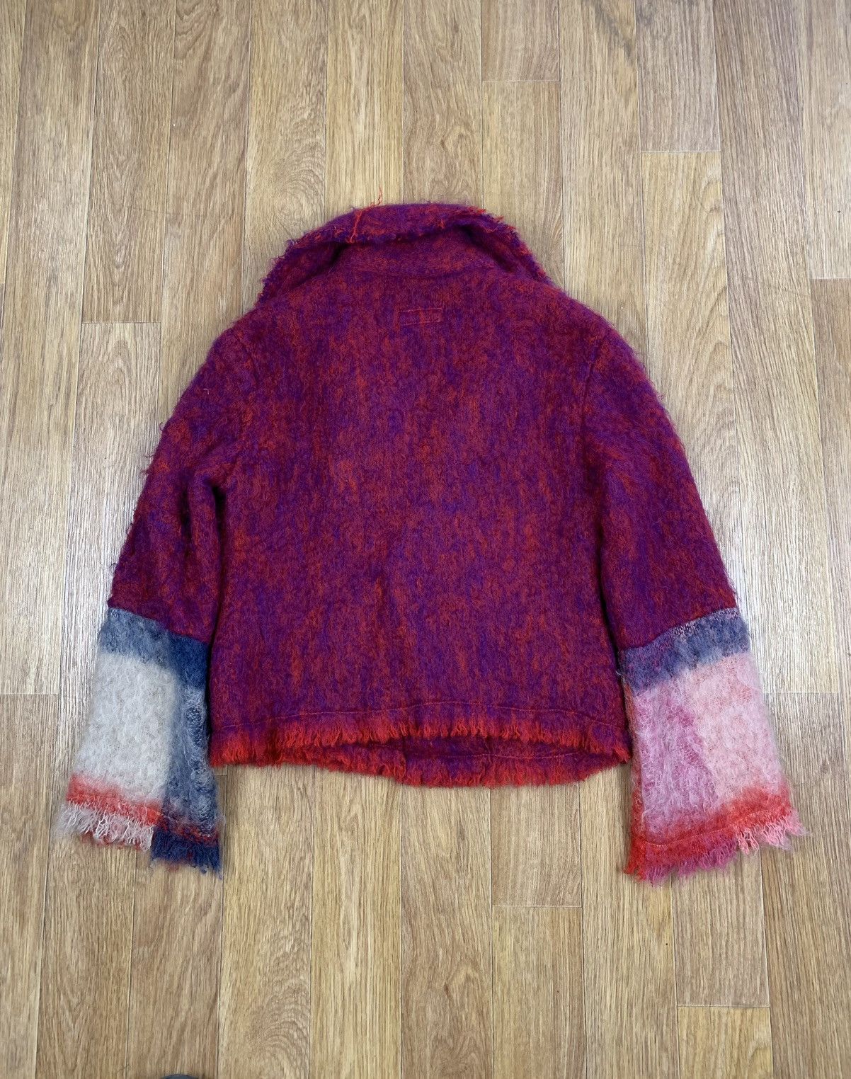 Designer × Japanese Brand × Vintage Rare Ian Mosh Avantgarde Mohair Jacket Vivienne Style Size S / US 4 / IT 40 - 7 Thumbnail