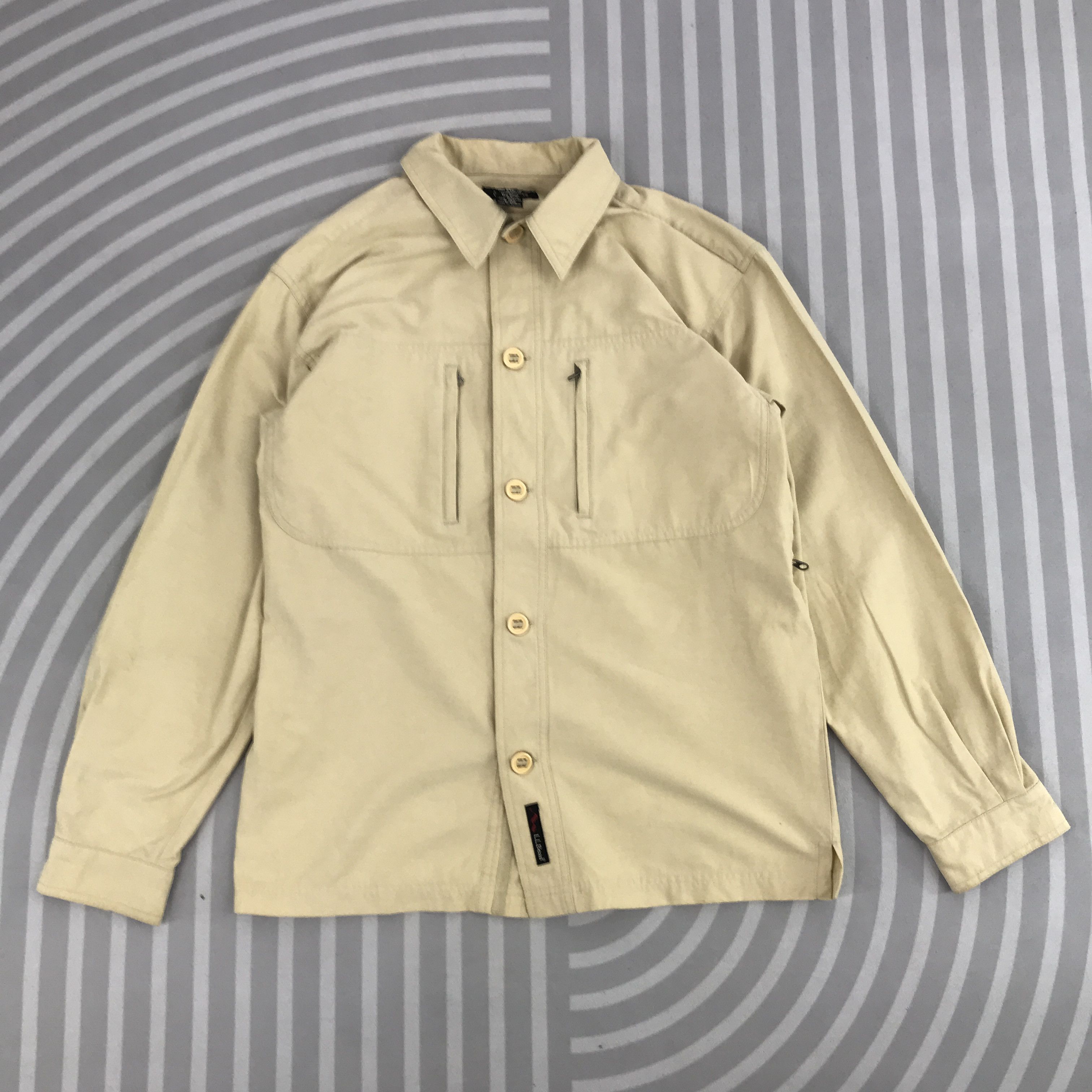 L.L. Bean × Vintage Vintage L.L bean outdoors button jacket Size US L / EU 52-54 / 3 - 1 Thumbnail
