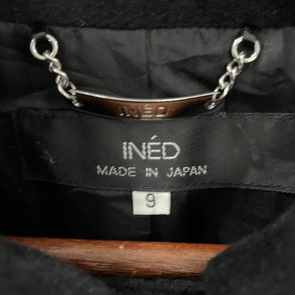 Japanese Brand Vintage Ined By Yohji Yamamoto Trench Coat Jacket Size M / US 6-8 / IT 42-44 - 5 Thumbnail
