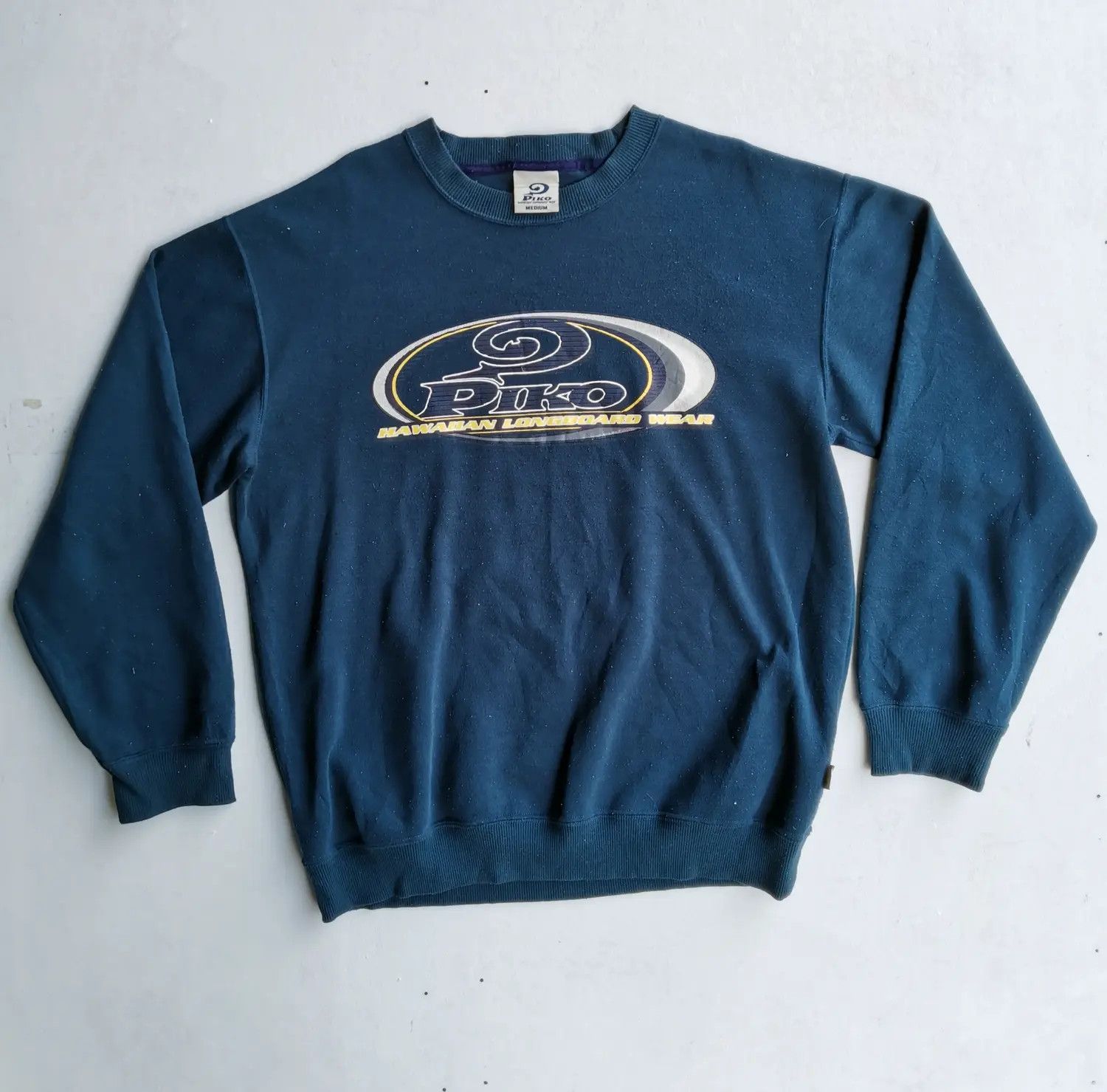 Japanese Brand Rare!!! Piko Hawaiian Longboard Wear Big Logo Sweatshirts Size US M / EU 48-50 / 2 - 1 Thumbnail