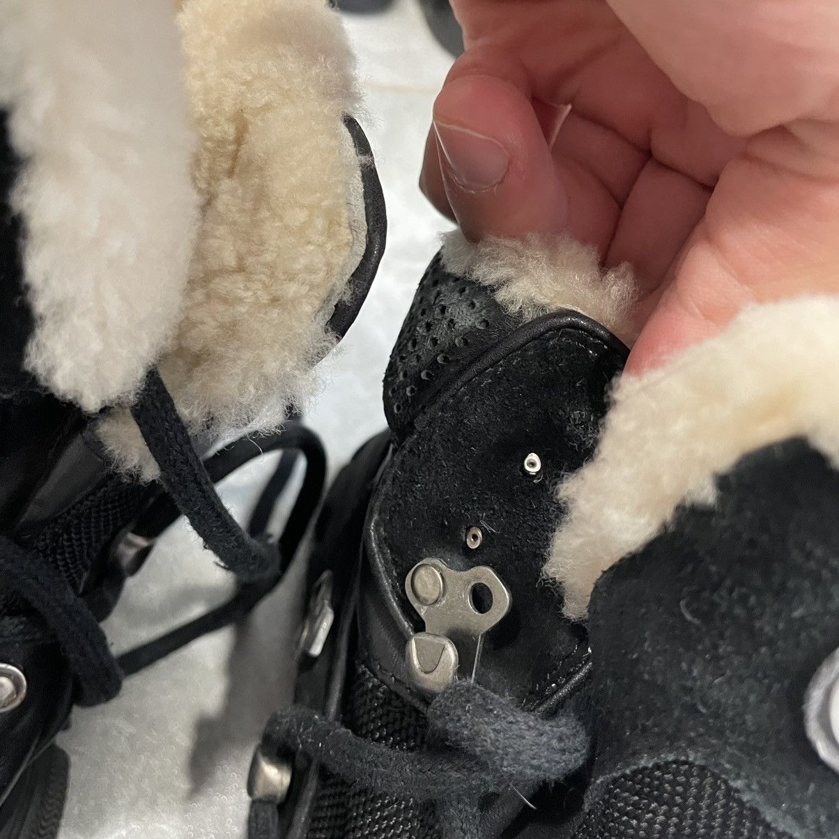 If Six Was Nine × Le Grande Bleu (L.G.B.) Gucci Flashtrek Sneaker shoes leather canvas fur faux boots Size US 5 / IT 35 - 8 Thumbnail