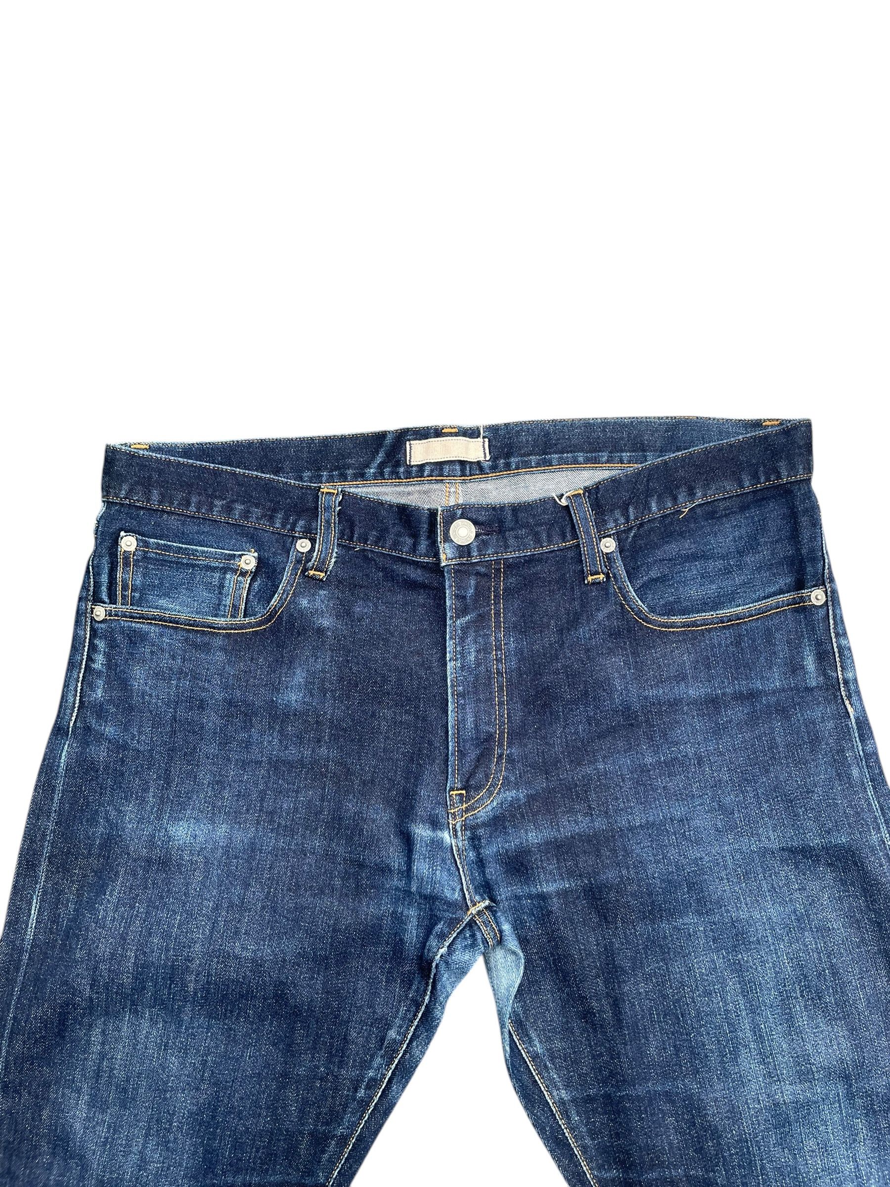 Japanese Brand Uniqlo Redline Selvedge Denim Size US 37 - 2 Thumbnail