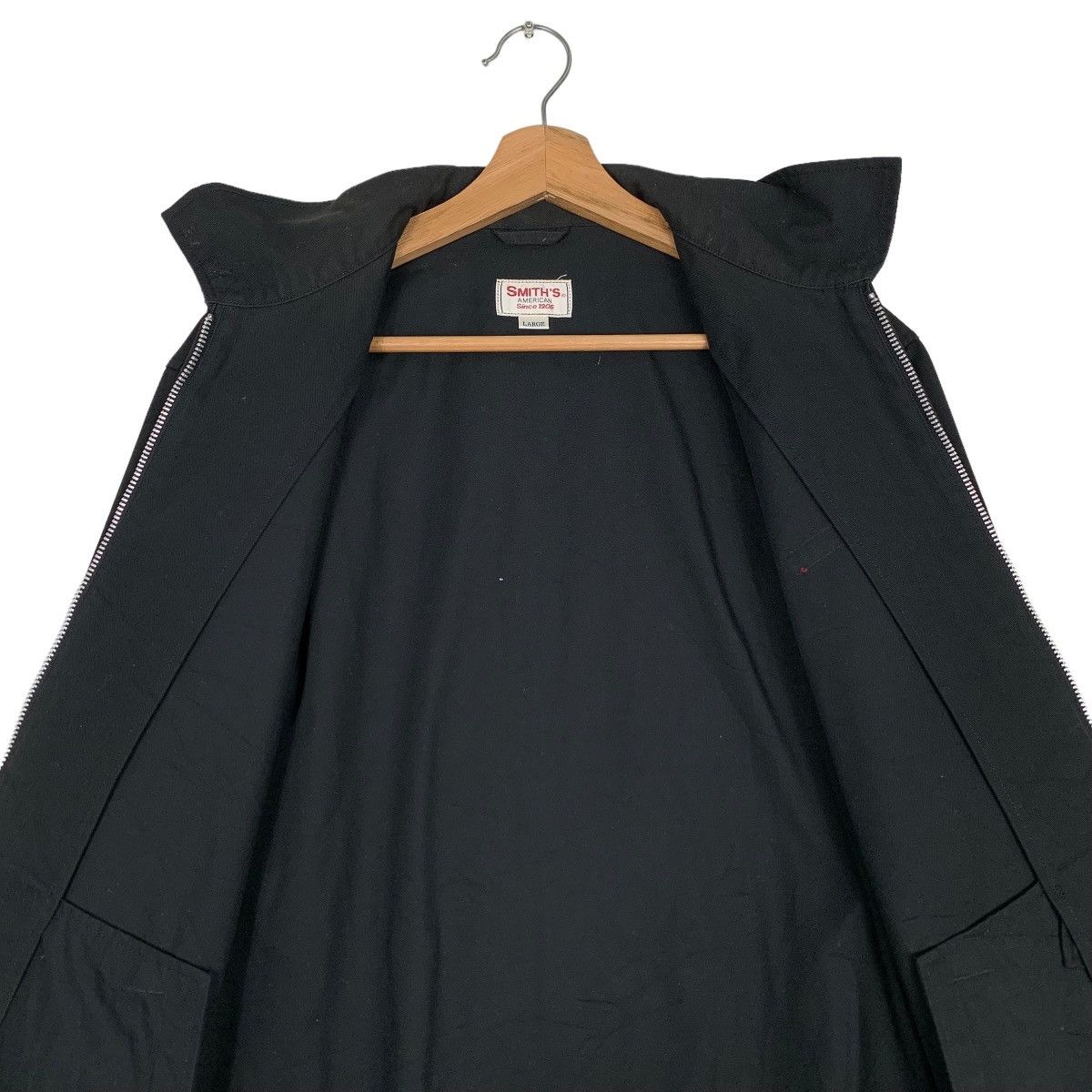 Japanese Brand Smiths American Black Casual Work Jacket #0521-C24 Size US L / EU 52-54 / 3 - 12 Thumbnail