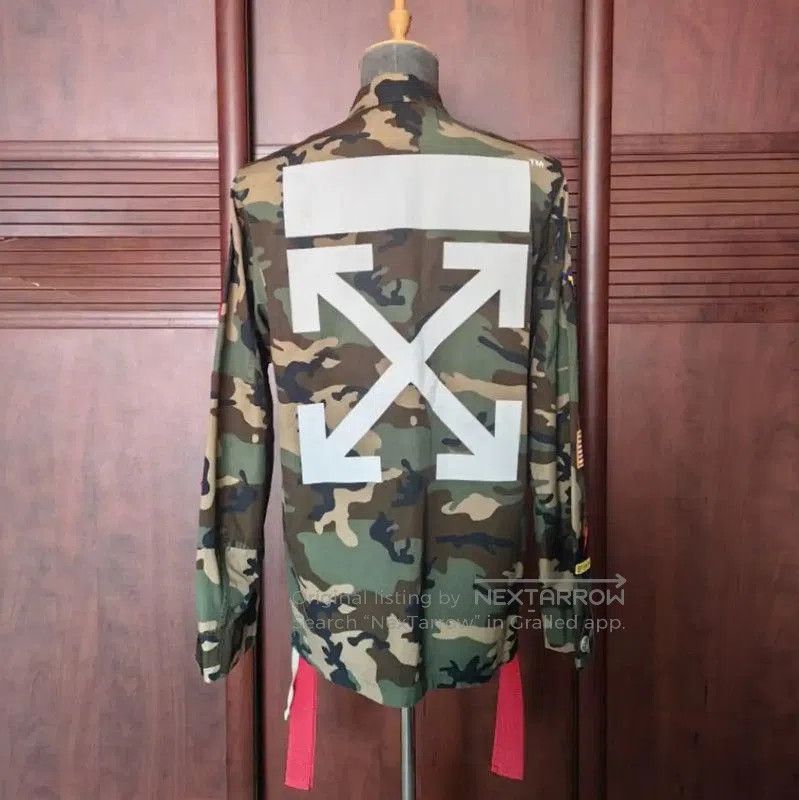 Off-White Off-White Military Green Men's Outerwear . Size US XS / EU 42 / 0 - 2 Thumbnail