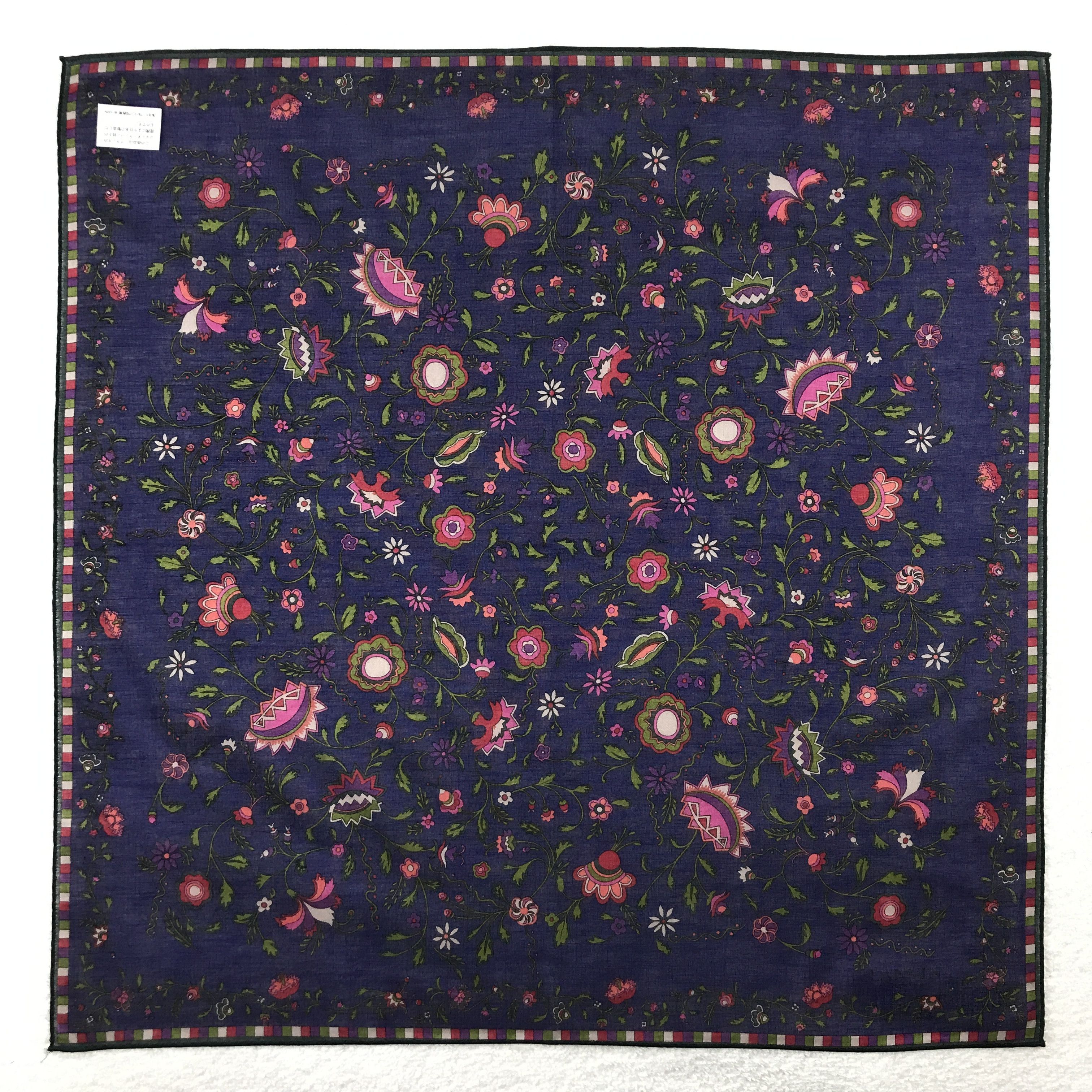 Designer × Lanvin × Vintage Vintage Lanvin Bandana Neckerchief Handkerchief Size ONE SIZE - 1 Thumbnail