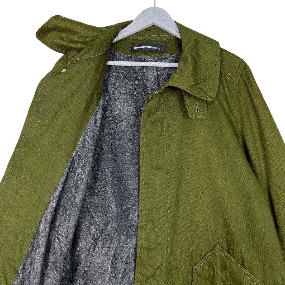 Issey Miyake 🔥 MERCIBEAUCOUP FAUX FUR LINING PARKAS Size US M / EU 48-50 / 2 - 11 Thumbnail