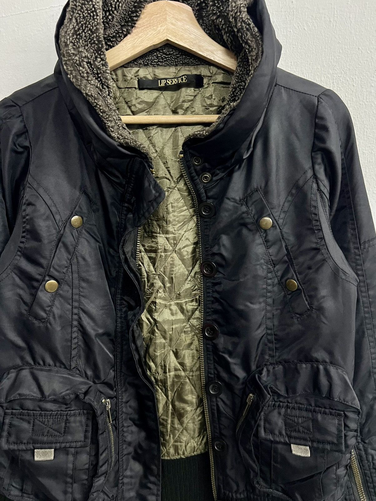 14th Addiction 2000s Lip Service Cargo Multipocket Bono Jacket Size US M / EU 48-50 / 2 - 11 Thumbnail