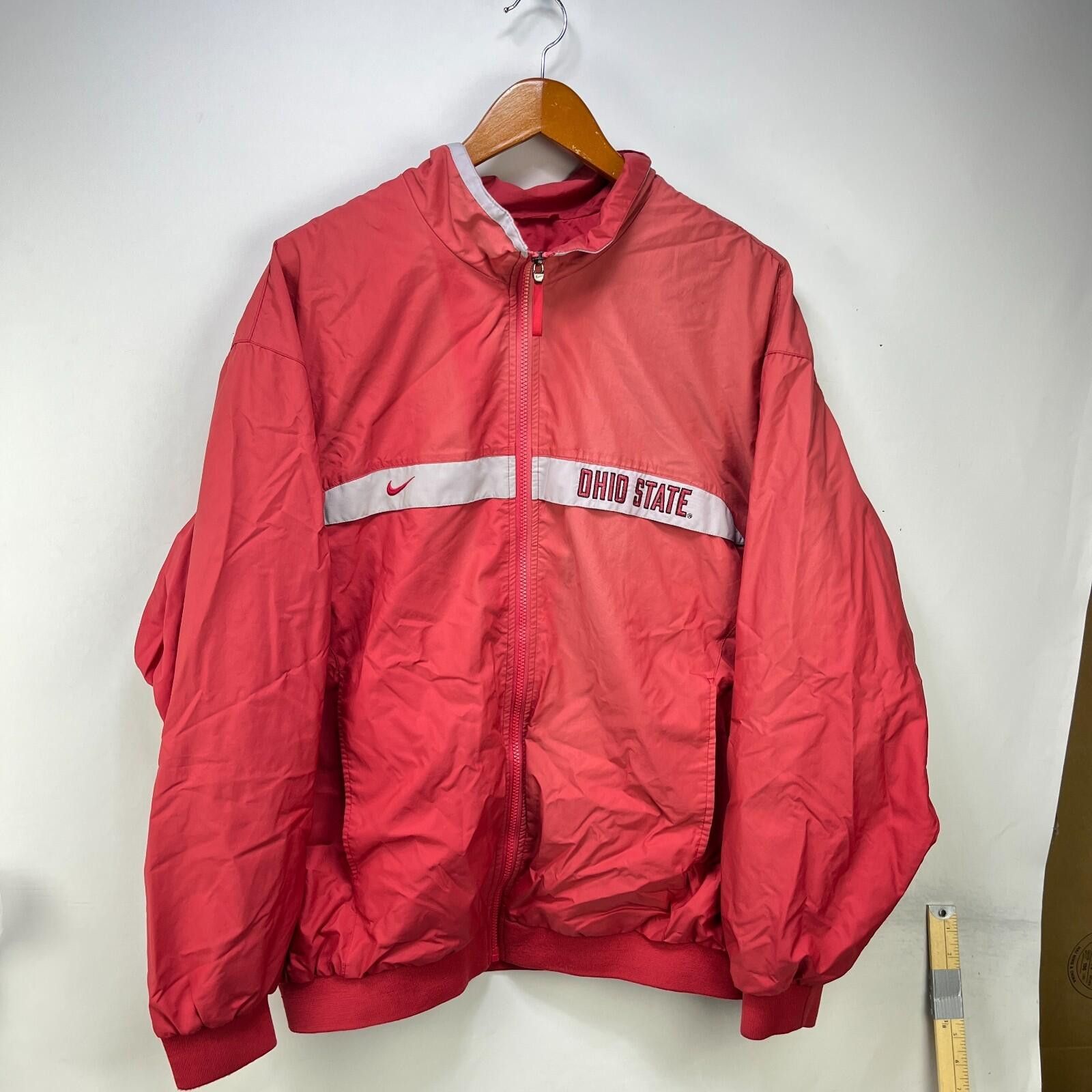 Nike Vintage Nike Ohio State Buckeyes Full Zip Track Jacket XL Size ONE SIZE - 1 Thumbnail