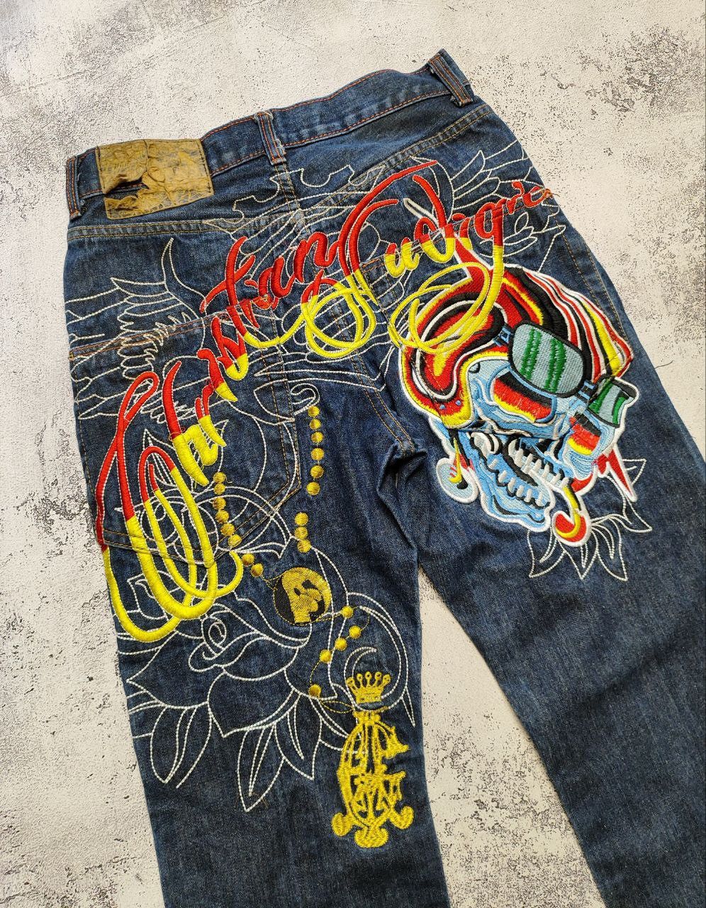 Vintage Ed Hardy / outlet Christian Audigier Denim Jeans Bundle