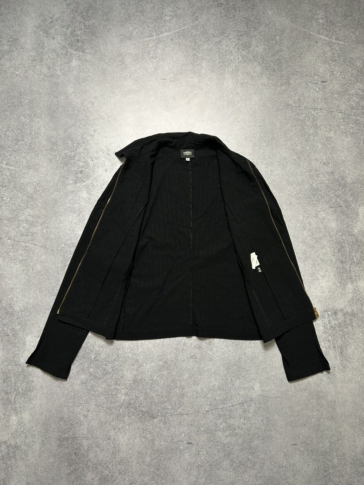Versace × Versace Jeans Couture Women’s Versace Jeans Couture Jacket & Pants Cropped Suit Size L / US 10 / IT 46 - 5 Thumbnail