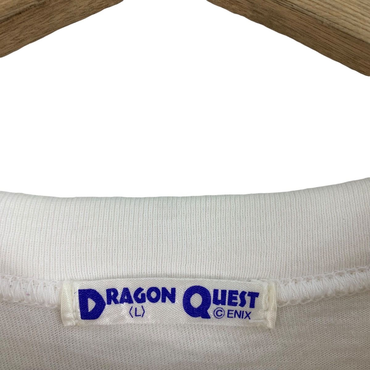 Anime × Japanese Brand Vintage DRAGON QUEST king slime printed games tee Size US L / EU 52-54 / 3 - 3 Thumbnail