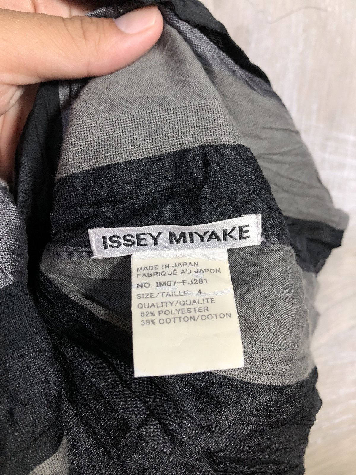 Issey Miyake Issey Miyake Half Button Up Shirt Size US M / EU 48-50 / 2 - 5 Thumbnail