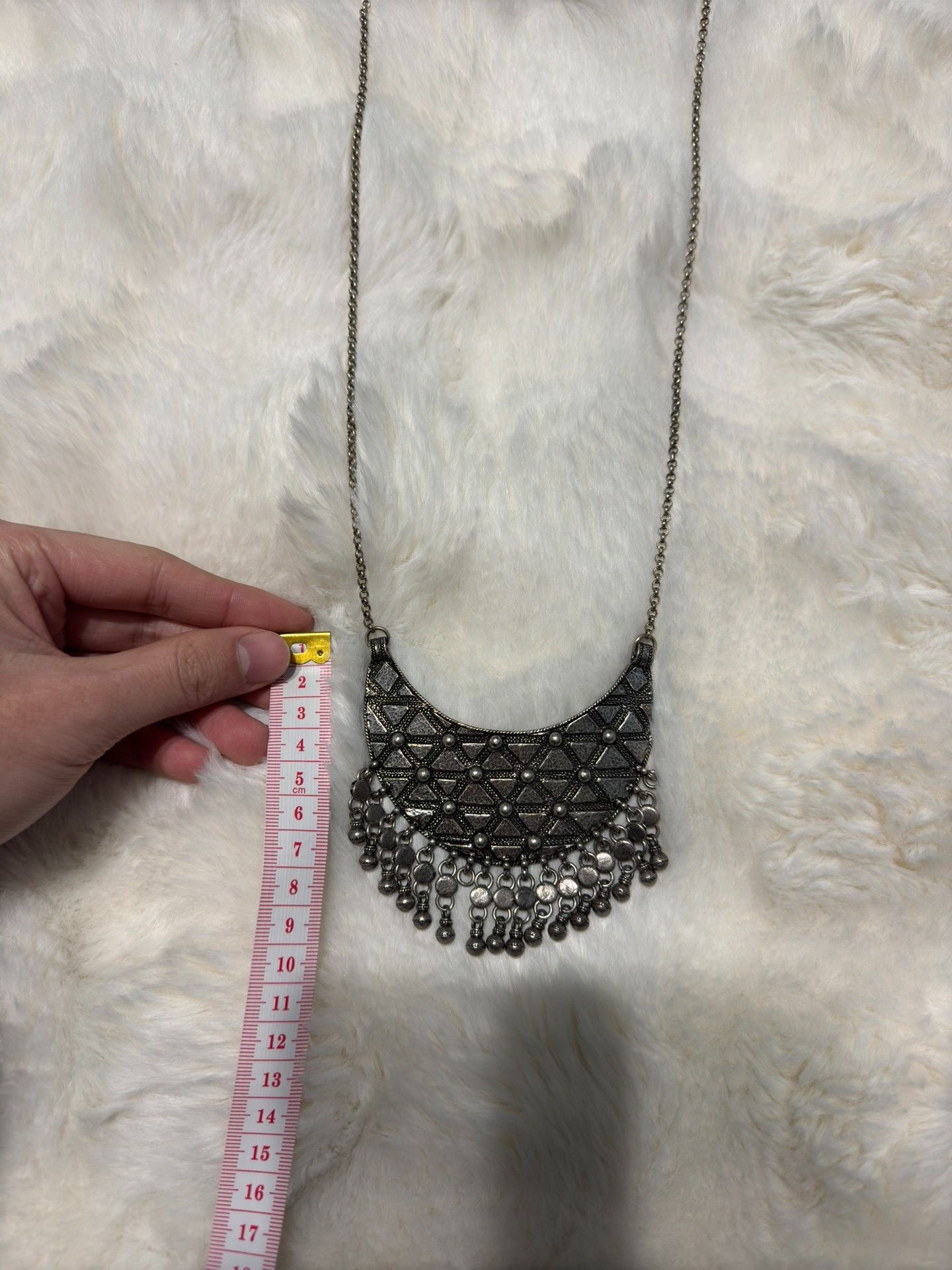 Saint Laurent Paris Saint laurent Mingzu Wind Heavy Industry Necklace 2501-Next Size ONE SIZE - 7 Thumbnail