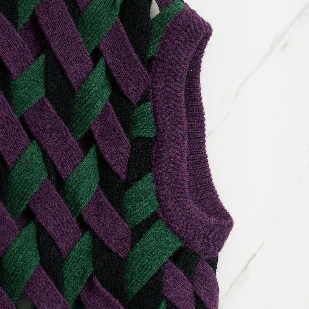 NAMESAKE Namesake Men's Color-Block Knit Vest Size US M / EU 48-50 / 2 - 5 Thumbnail