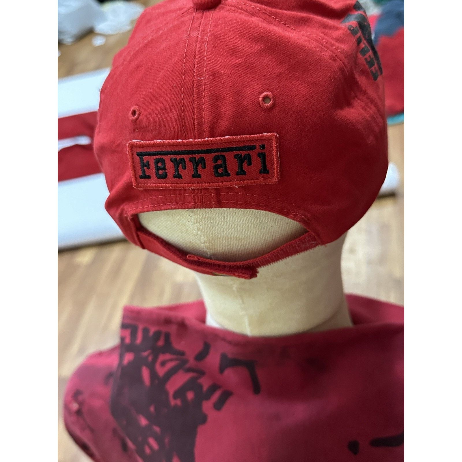 Ferrari Vintage Ferrari Felipe Massa F1 Racing Me’s Baseball Cap Hat Size ONE SIZE - 11 Thumbnail