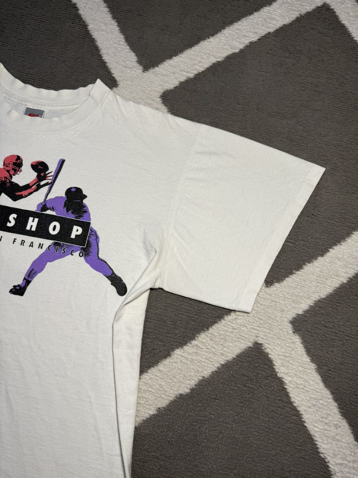 Nike Vintage 80’s Nike Made in USA Single Stitch Graphic T-shirt Size US XL / EU 56 / 4 - 10 Thumbnail