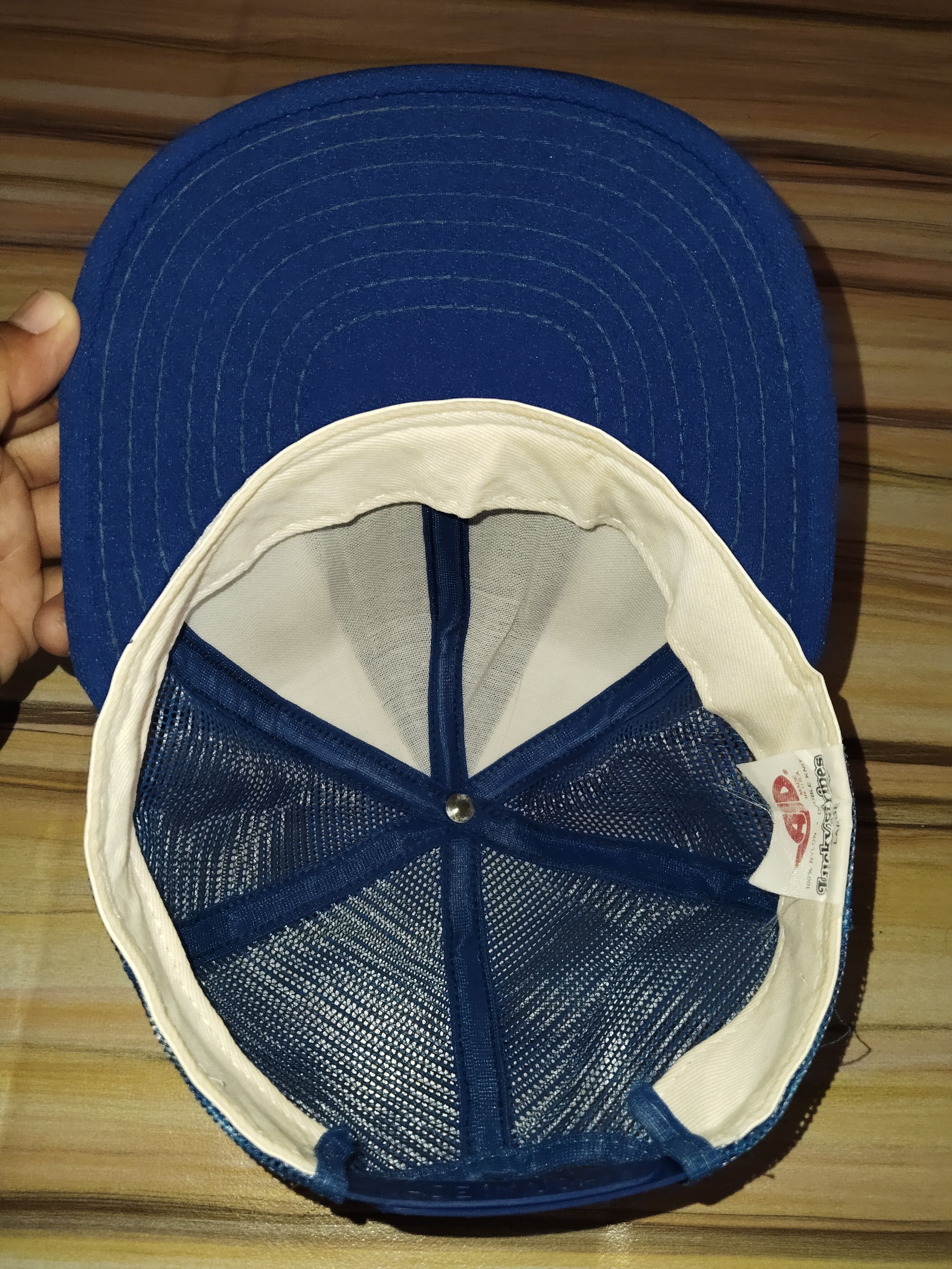 MLB Vintage 80's MLB LA DODGERS Trucker Cap Size ONE SIZE - 7 Thumbnail