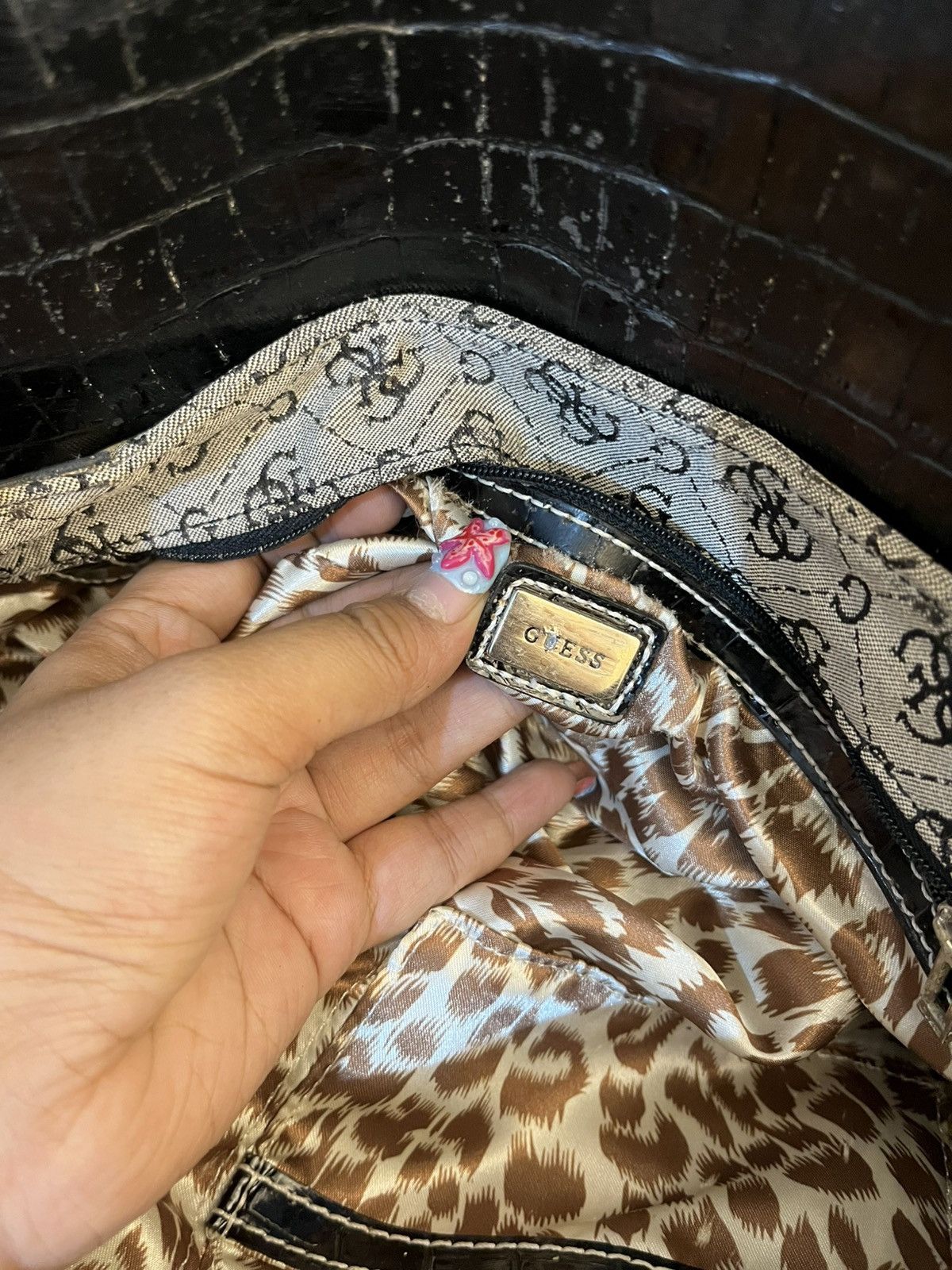 Guess Vtg guess monogram bag belt Size ONE SIZE - 16 Thumbnail