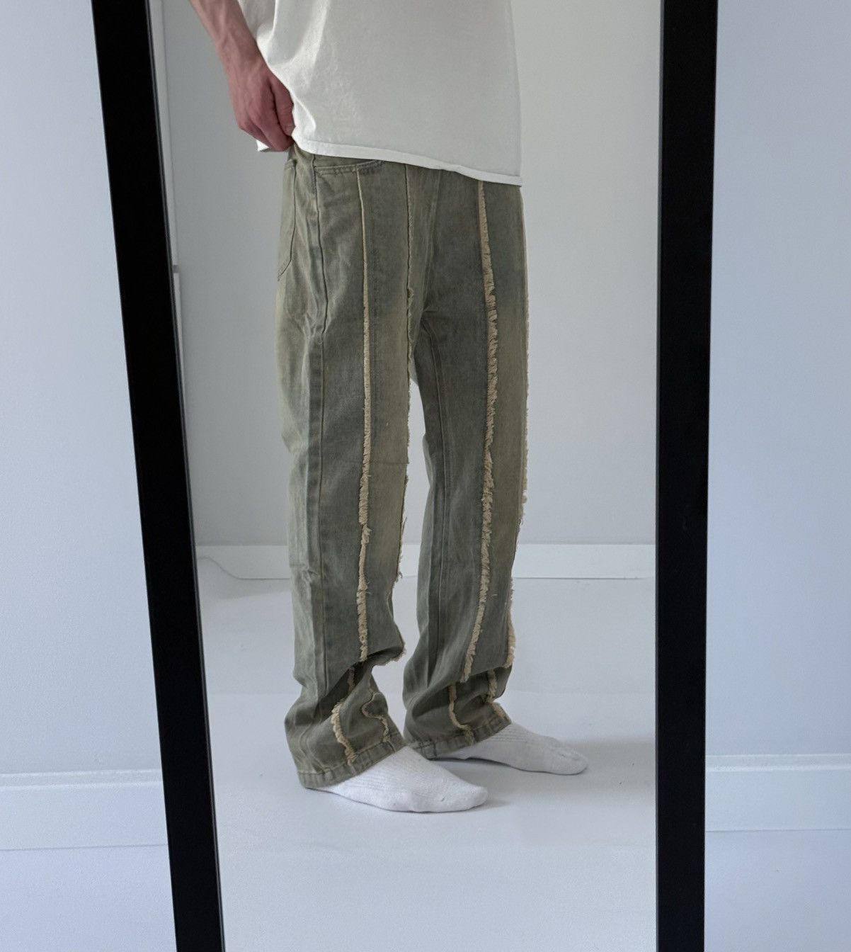 Other Vintage y2k buggy wide track streetwear avantgarde jeans Size US 31 - 4 Thumbnail