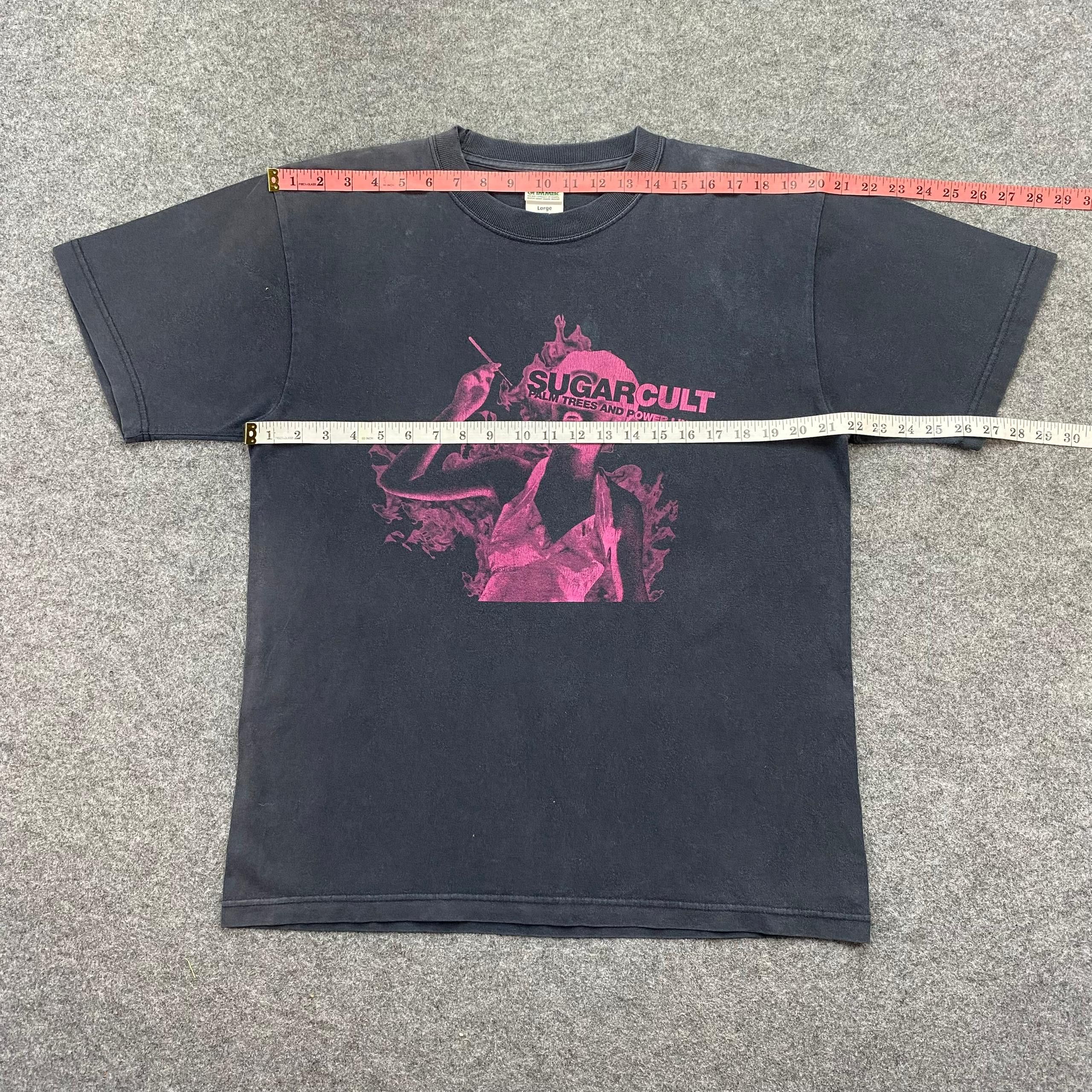 Band Tees Vintage Sugarcult Palm Trees And Power Lines Band Tshirt Size US M / EU 48-50 / 2 - 2 Thumbnail
