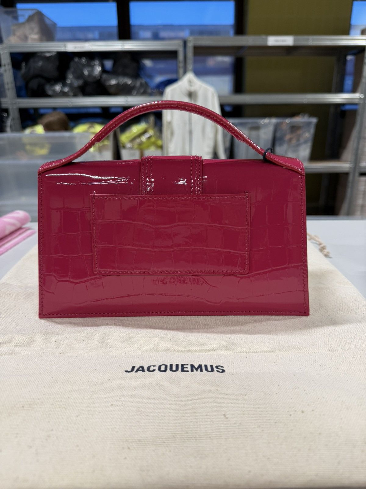 Jacquemus Jacquemus Le Grand Bambino Shoulder Bag NEW 1250$ Size ONE SIZE - 5 Thumbnail