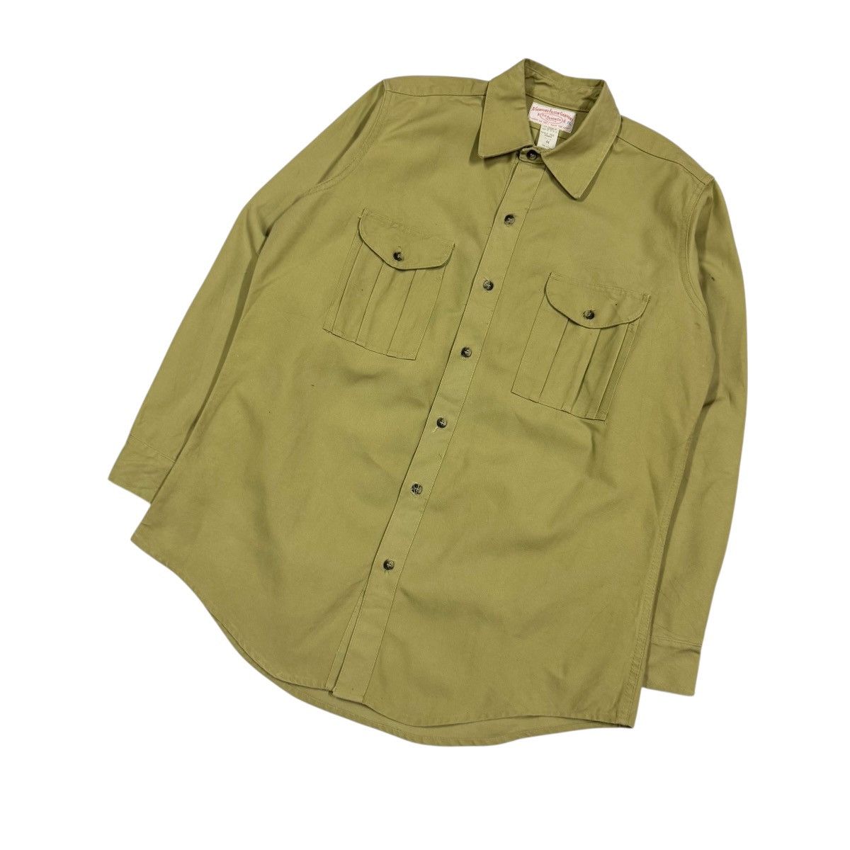 Filson Vtg🔥C.c Filson Co.Seattle Utility Canvas Hunting Shirt Size US XL / EU 56 / 4 - 6 Thumbnail