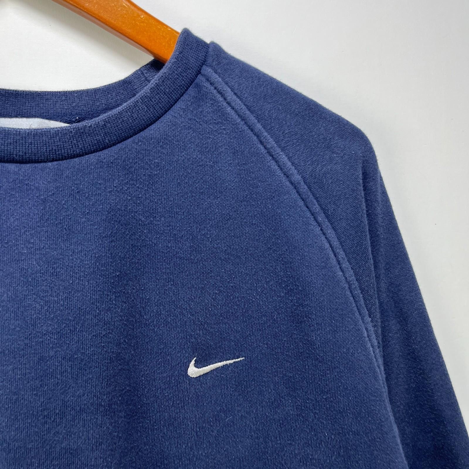 Nike Vintage Nike Mini Swoosh Sweatshirt XL Size US XL / EU 56 / 4 - 3 Thumbnail
