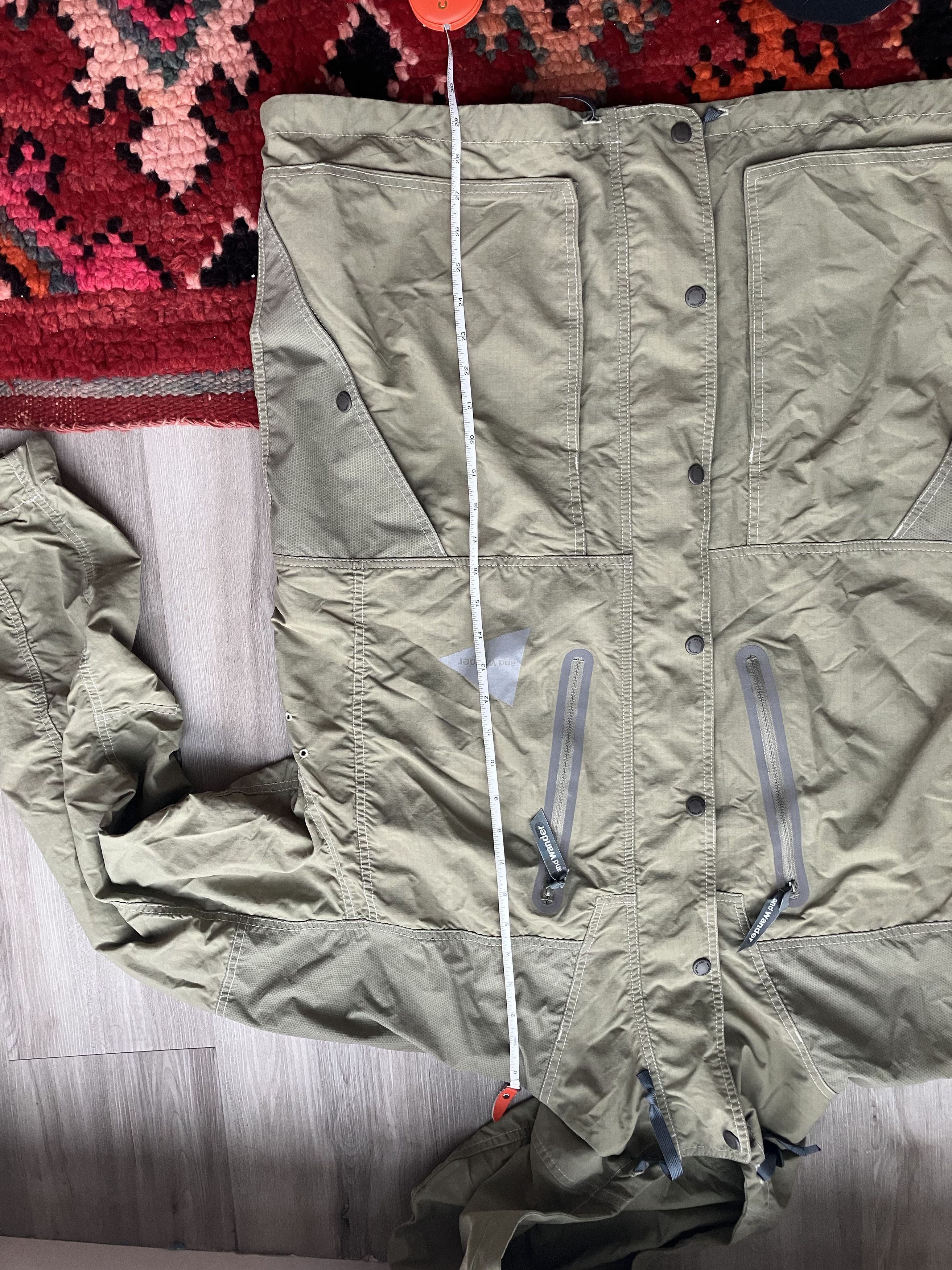 And Wander And Wander Windbreaker/Rain Jacket Size US XL / EU 56 / 4 - 6 Thumbnail