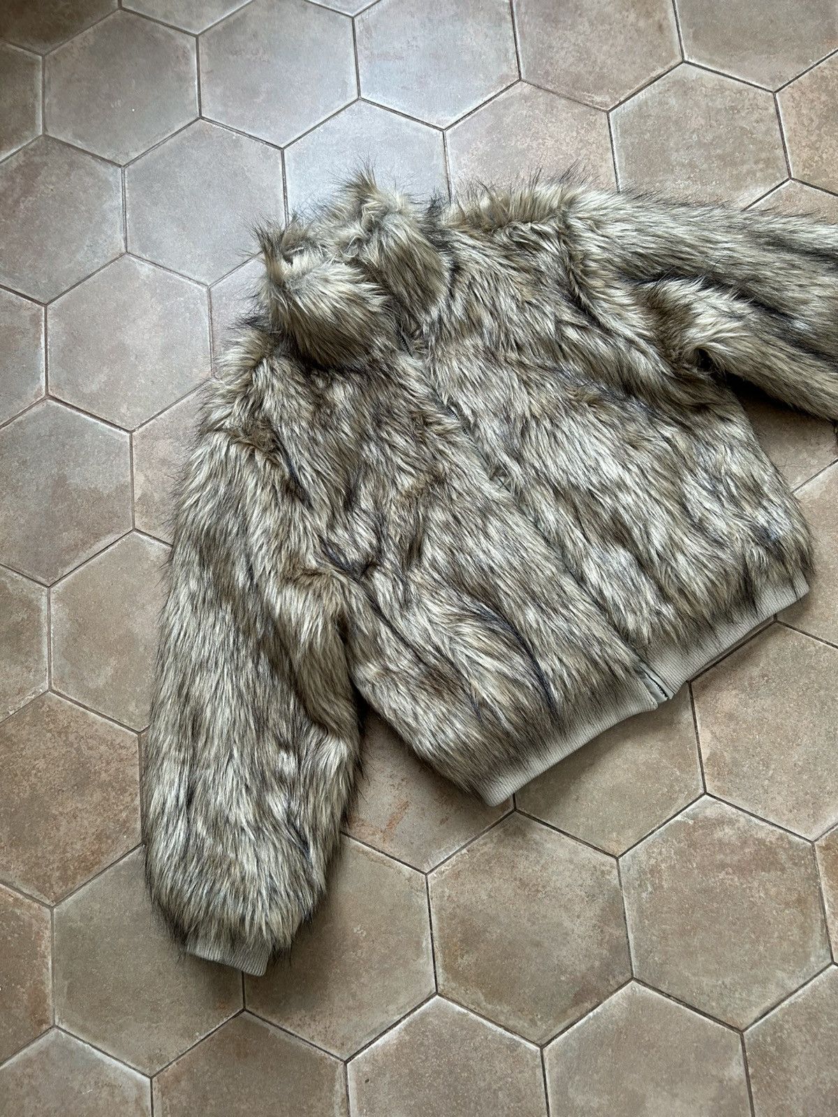 Hysteric Glamour 2000’s Aesthetic Y2K Vintage Glam Faux Fur Jacket Size S / US 4 / IT 40 - 3 Thumbnail