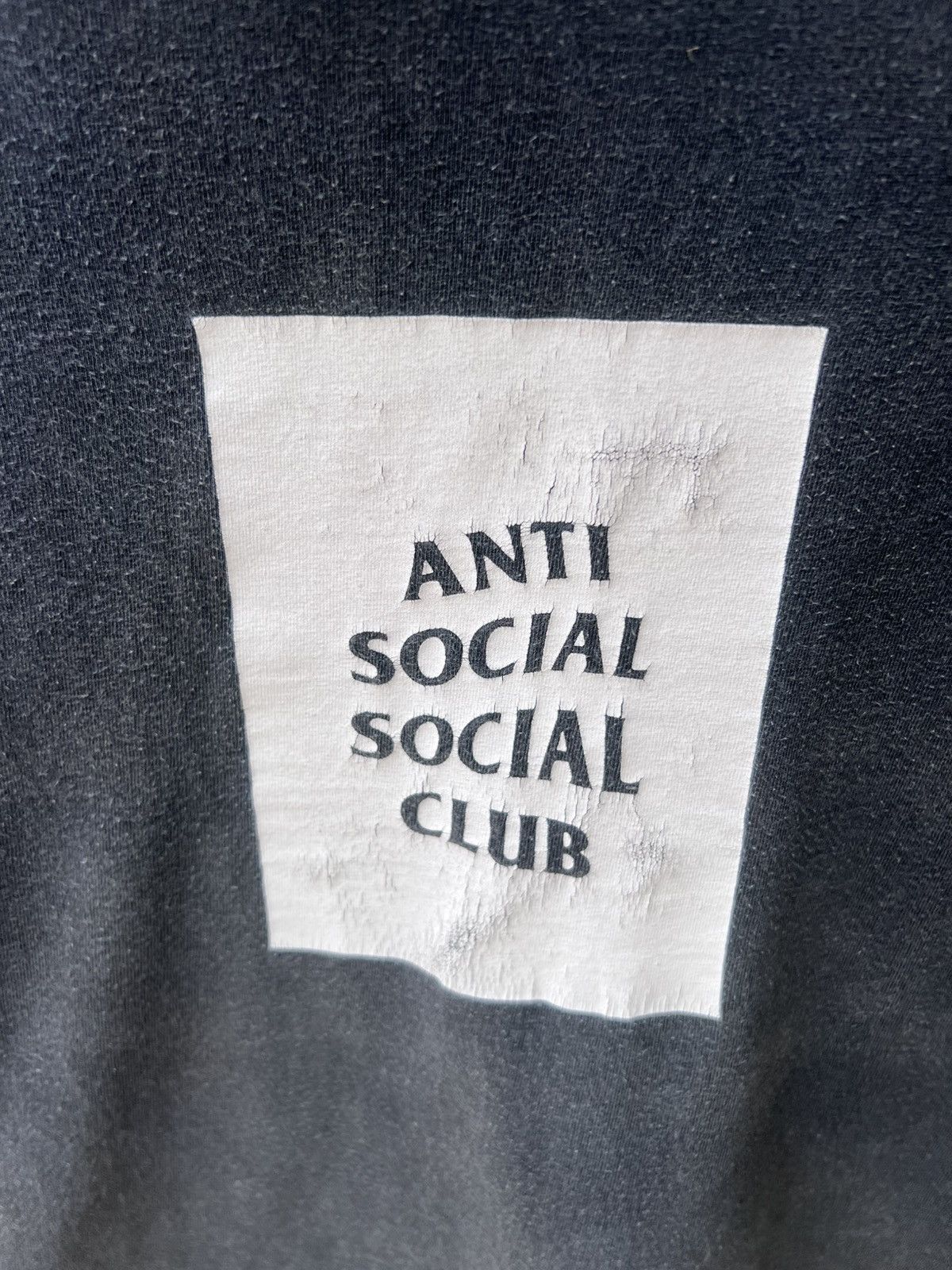 Anti Social Social Club Thrashed Faded Anti Social social Club Tshirt Size US M / EU 48-50 / 2 - 4 Thumbnail