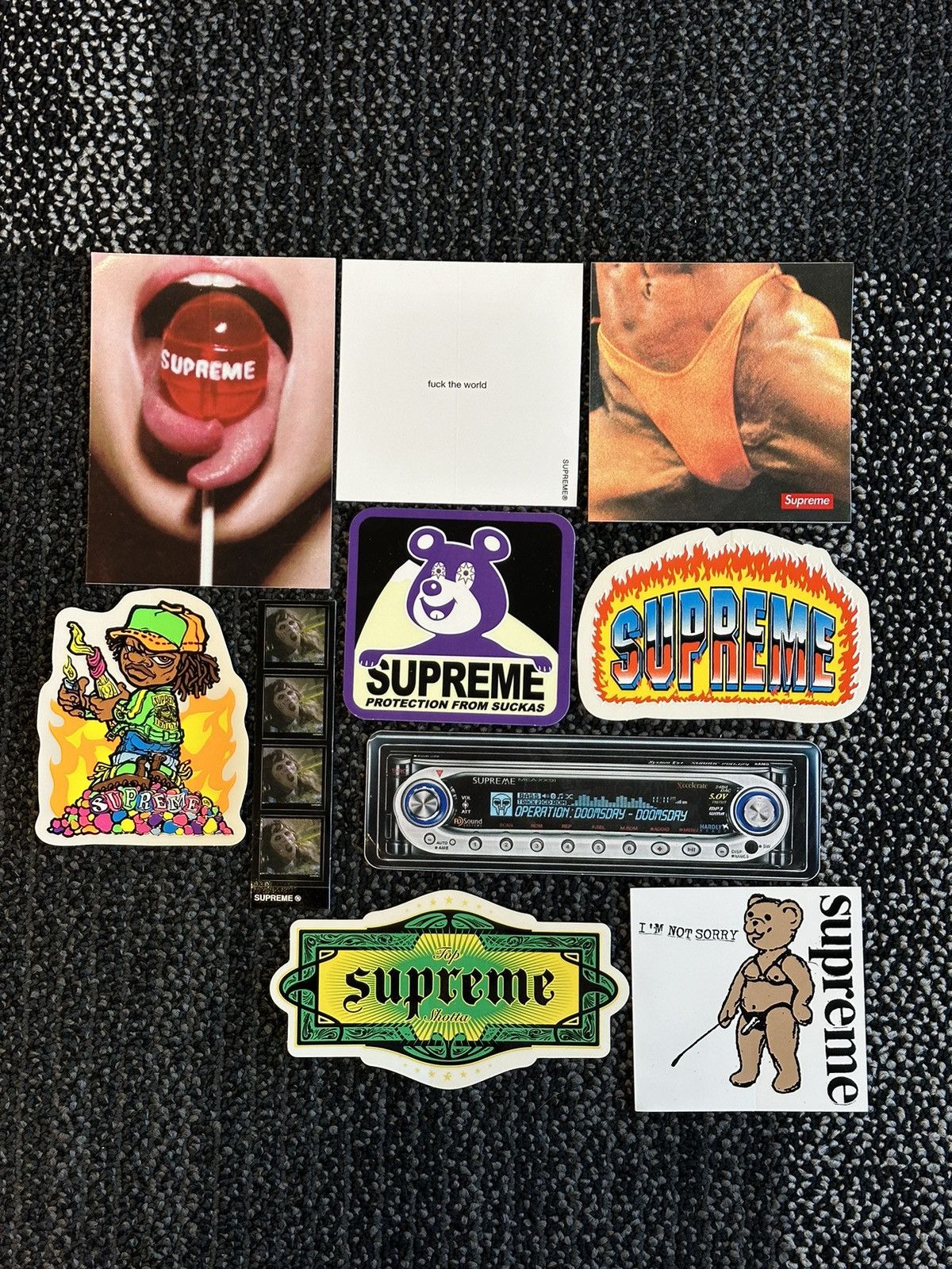 Supreme 10x Supreme Stickers Lot Size ONE SIZE - 1 Preview