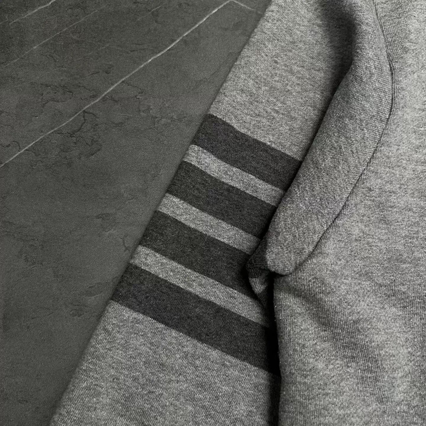 Thom Browne Thom Browne Gray 4-Bar Hooded Zip Sweatshirt 4 Size S / US 4 / IT 40 - 3 Thumbnail