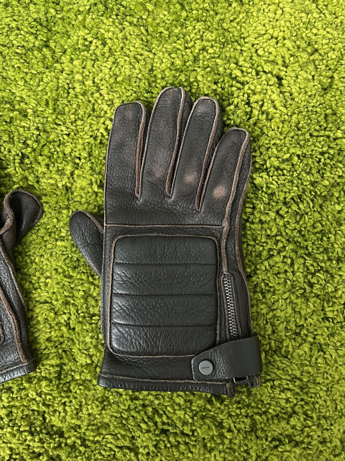 Gucci × Tom Ford Gucci archive real leather gloves Size 32 - 8 Thumbnail