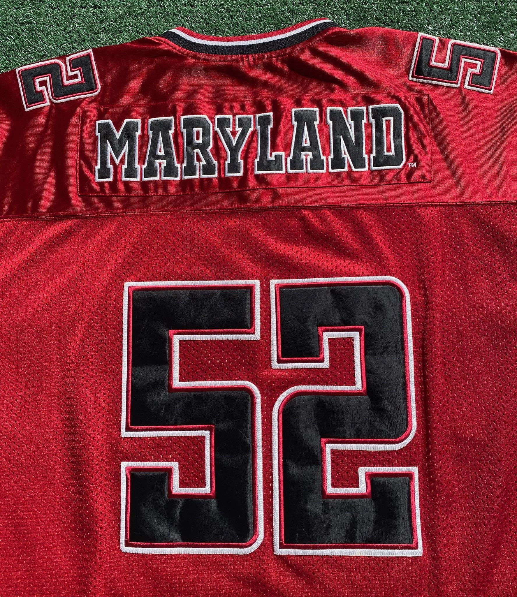 Colosseum Athletics Y2K Maryland Terrapins Stitched Football Jersey 2XL Tall Size US XXL / EU 58 / 5 - 8 Thumbnail