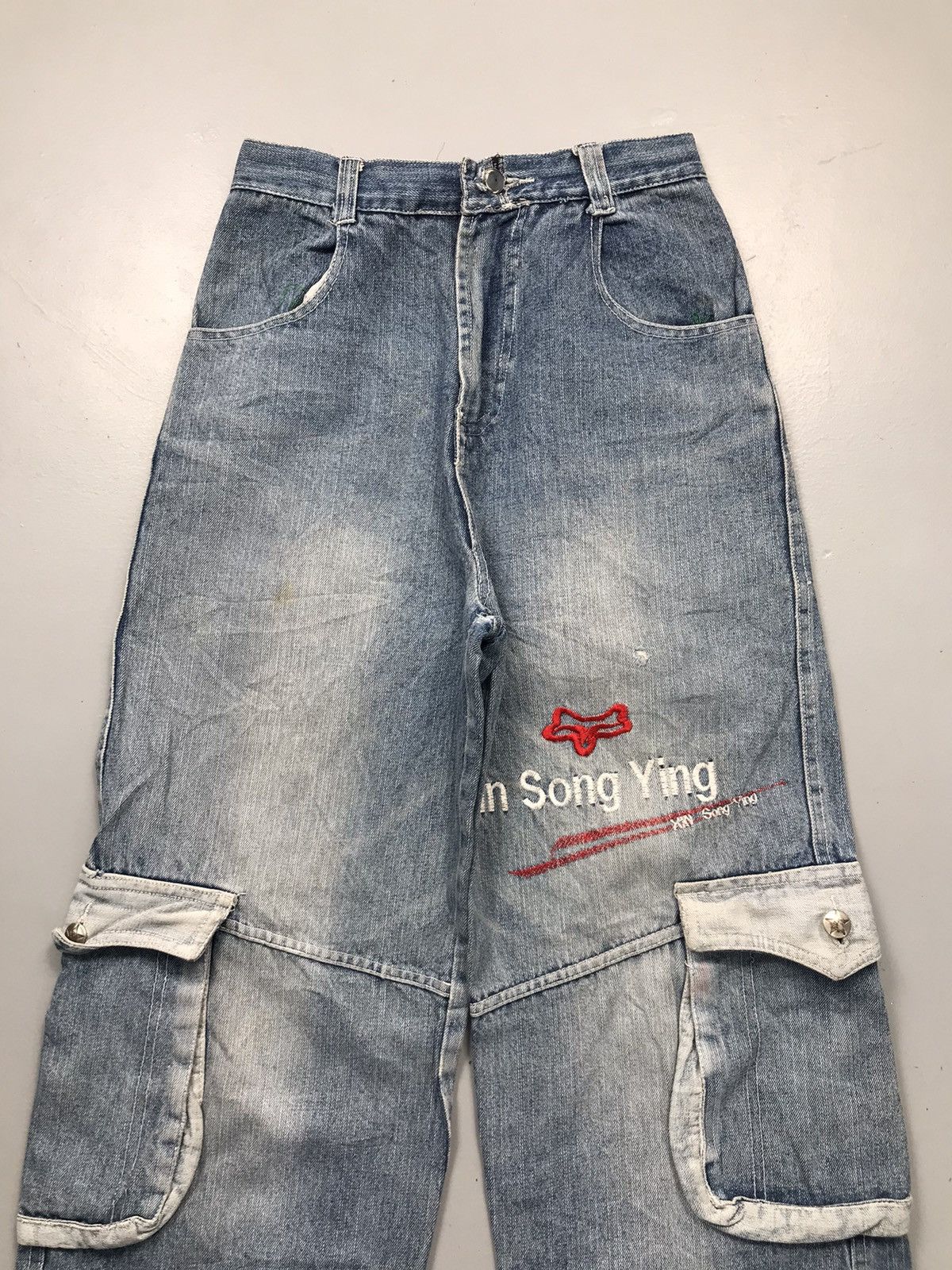 JNCO Vintage Xin song ying cargodenim Size 24" / US 00 / IT 34 - 4 Thumbnail