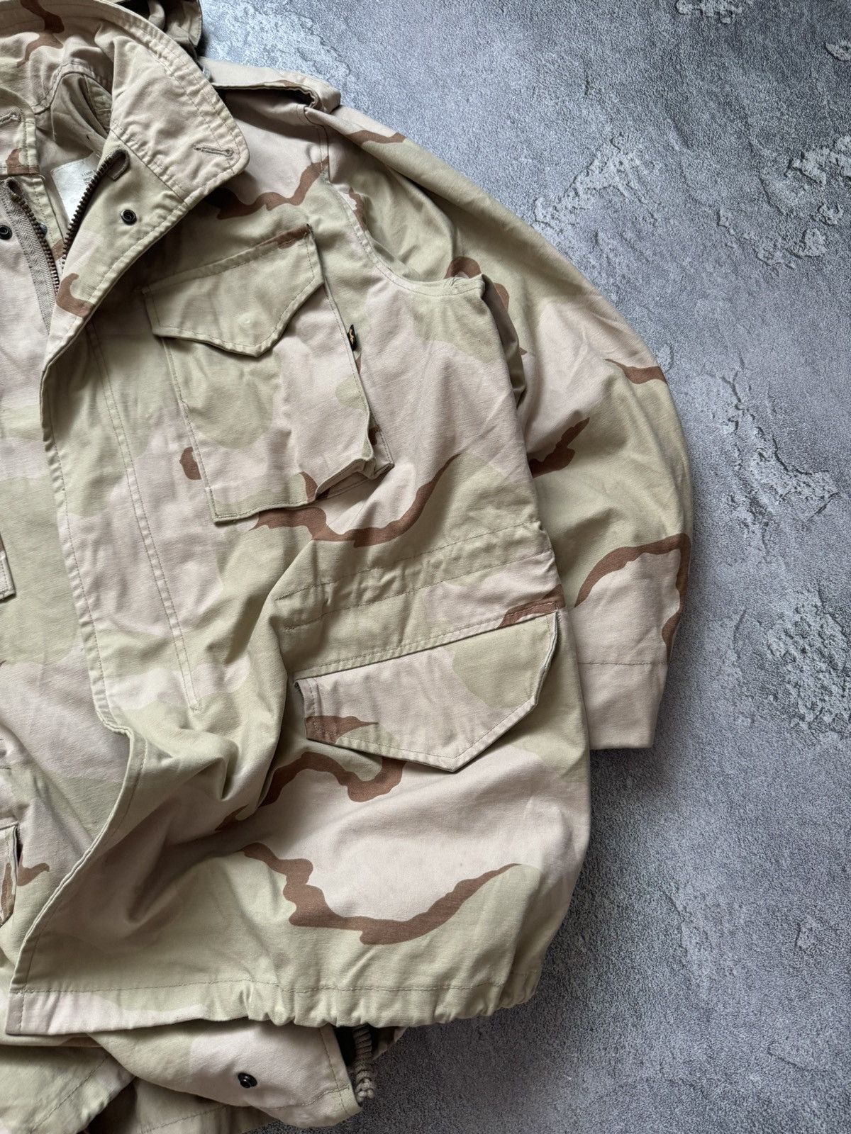 Alpha Industries × Vintage Alpha industries XL M-65 field coat jacket military cargo Size US XL / EU 56 / 4 - 5 Thumbnail