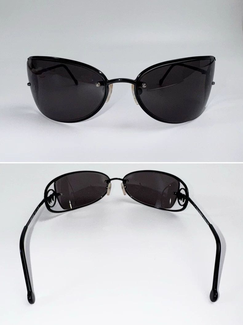 Vivienne Westwood Vivienne Westwood Punk niche openwork sunglasses Size ONE SIZE - 5 Thumbnail