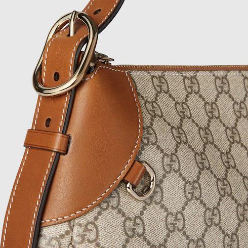 Gucci o1la5ras0526 Size: OS / GG Emblem Medium Shoulder Bag Size ONE SIZE - 5 Thumbnail
