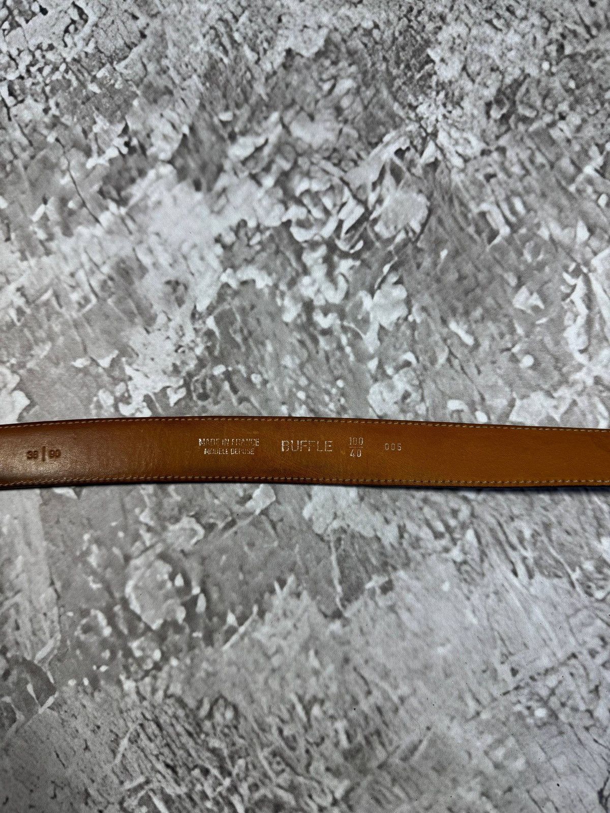 Kenzo Vintage Kenzo Home Paris mans Belt 90’s Leather Buffalo Size ONE SIZE - 4 Thumbnail