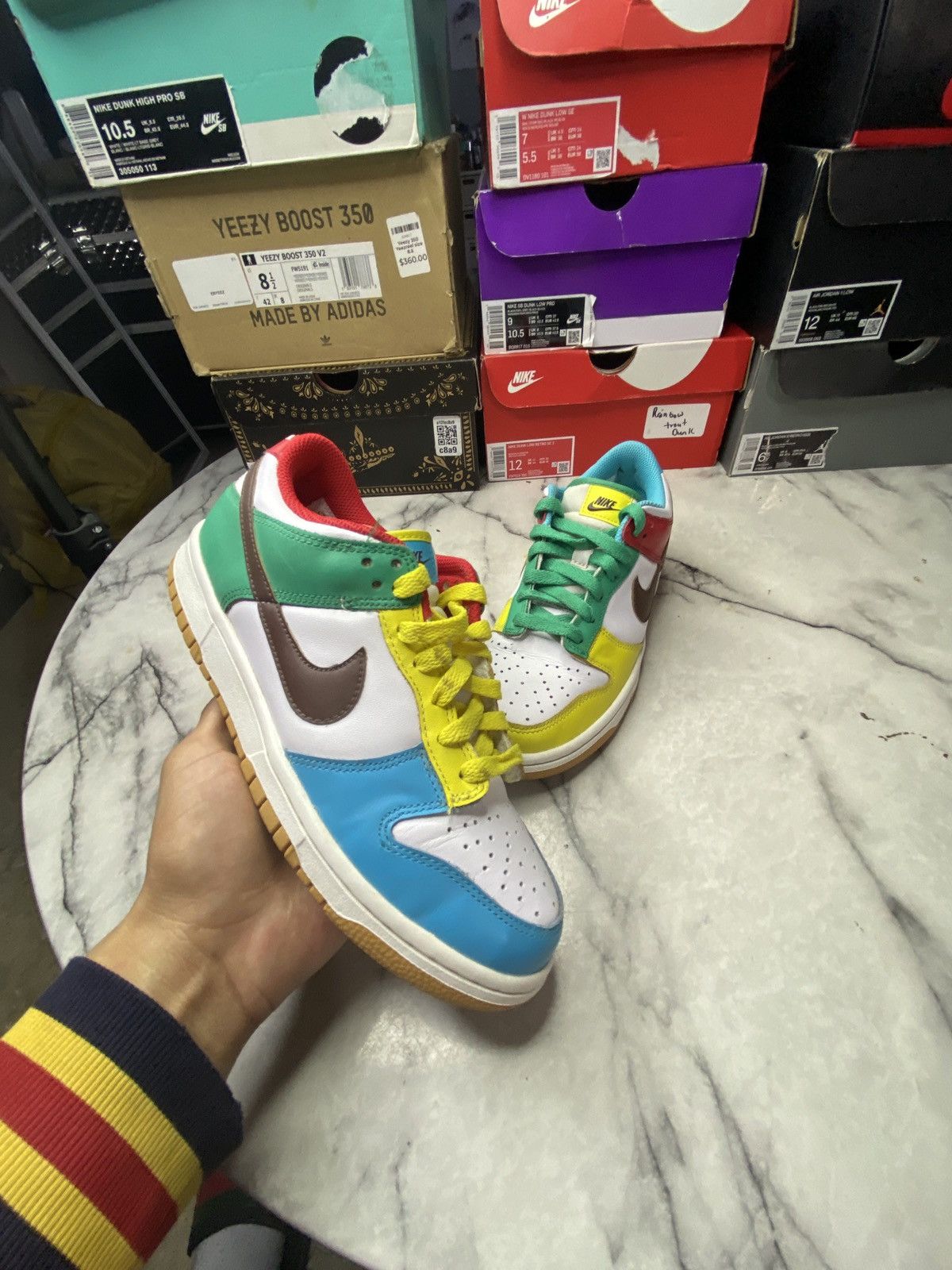 Nike Dunk low Free 99 White Size US 7 / IT 37 - 1 Thumbnail