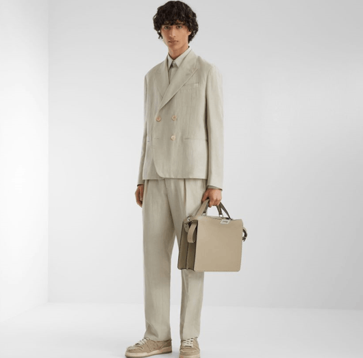 Fendi o1loc1c0824 Trousers in Grey Size US 32 / EU 48 - 3 Thumbnail