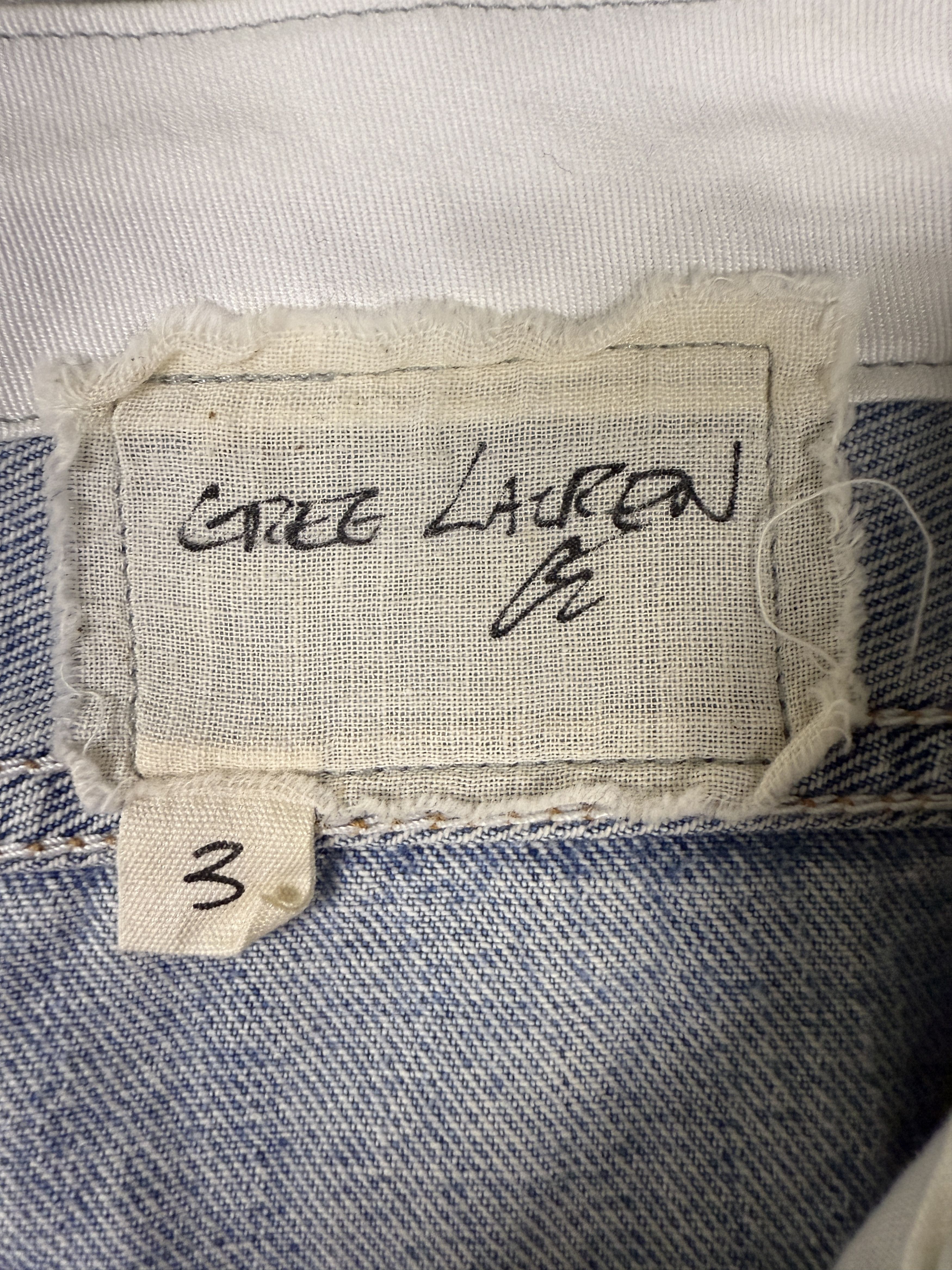 Greg Lauren $1250 Greg Lauren 34 Tux Denim Lounge Pants Size US 34 / EU 50 - 4 Thumbnail