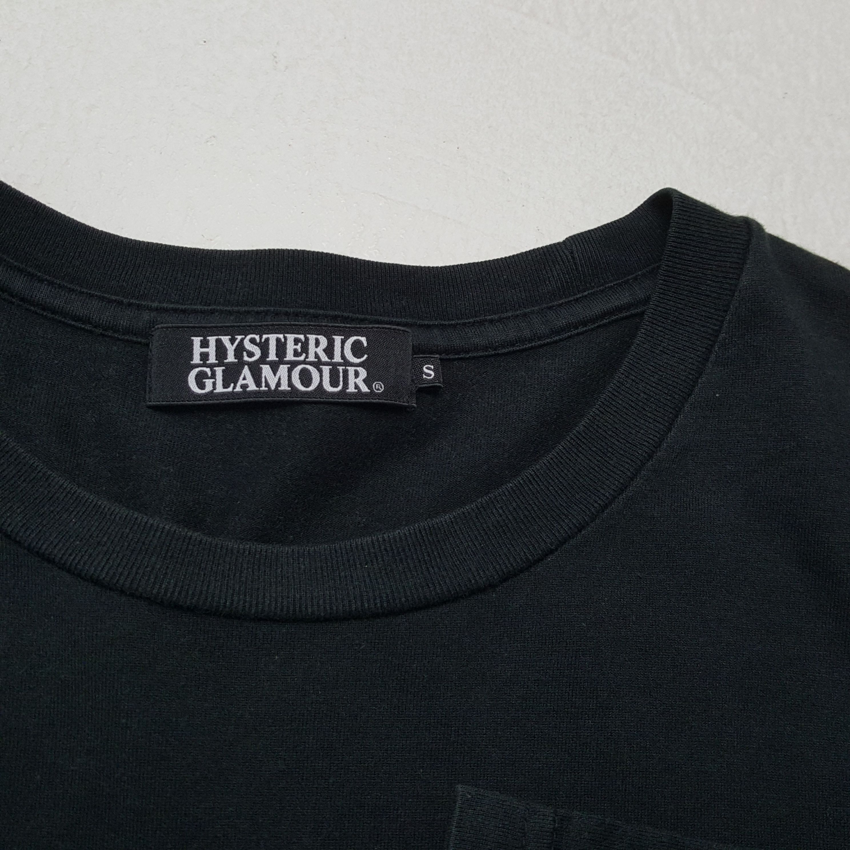 Hysteric Glamour × Japanese Brand × Vintage HYSTERIC GLAMOUR Japanese Brand Streetwear Style Tshirt Size US S / EU 44-46 / 1 - 9 Thumbnail