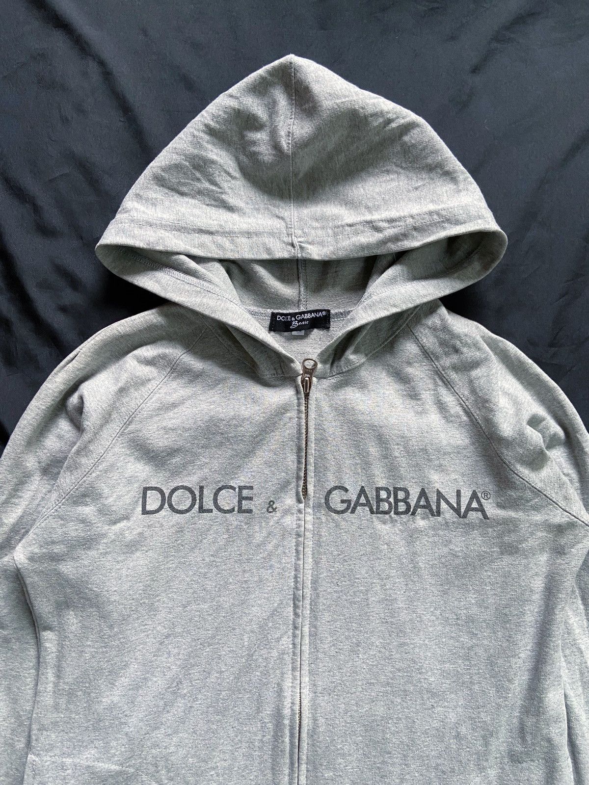 Dolce & Gabbana DOLCE & GABBANA BASIC ZIP HOODIE Size US S / EU 44-46 / 1 - 5 Thumbnail