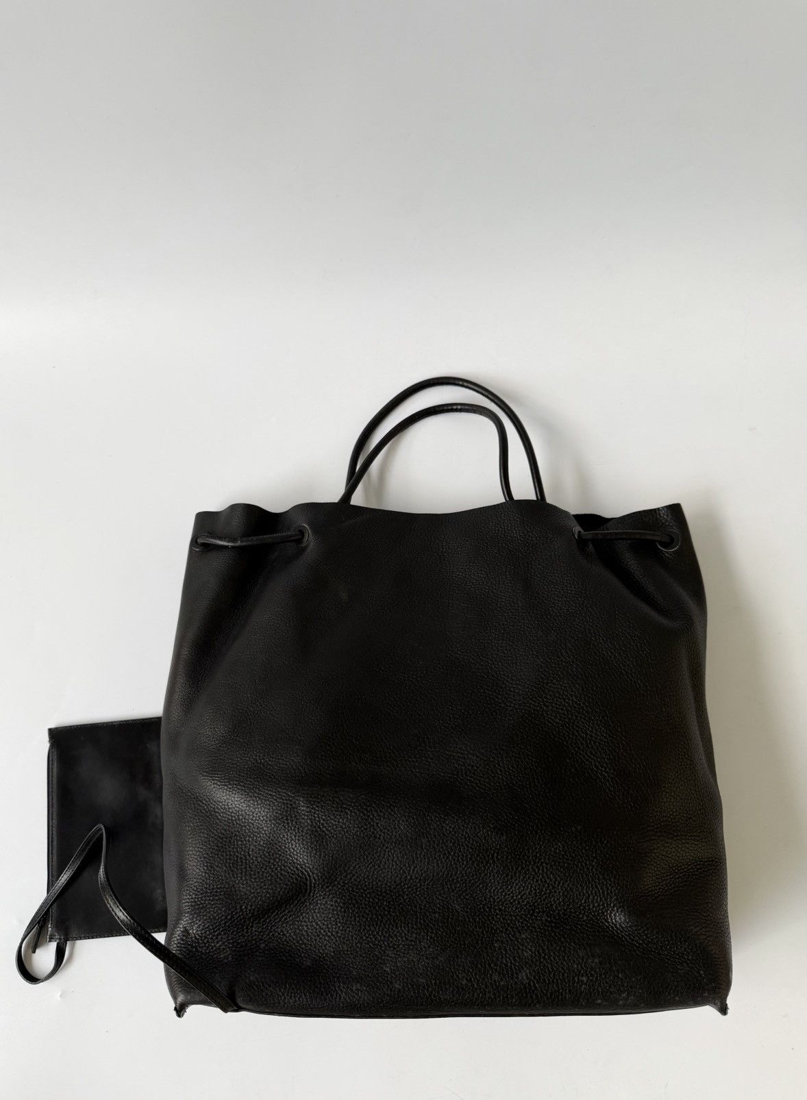 Gucci Gucci Reversible Black Leather Tote Bag Size ONE SIZE - 2 Thumbnail