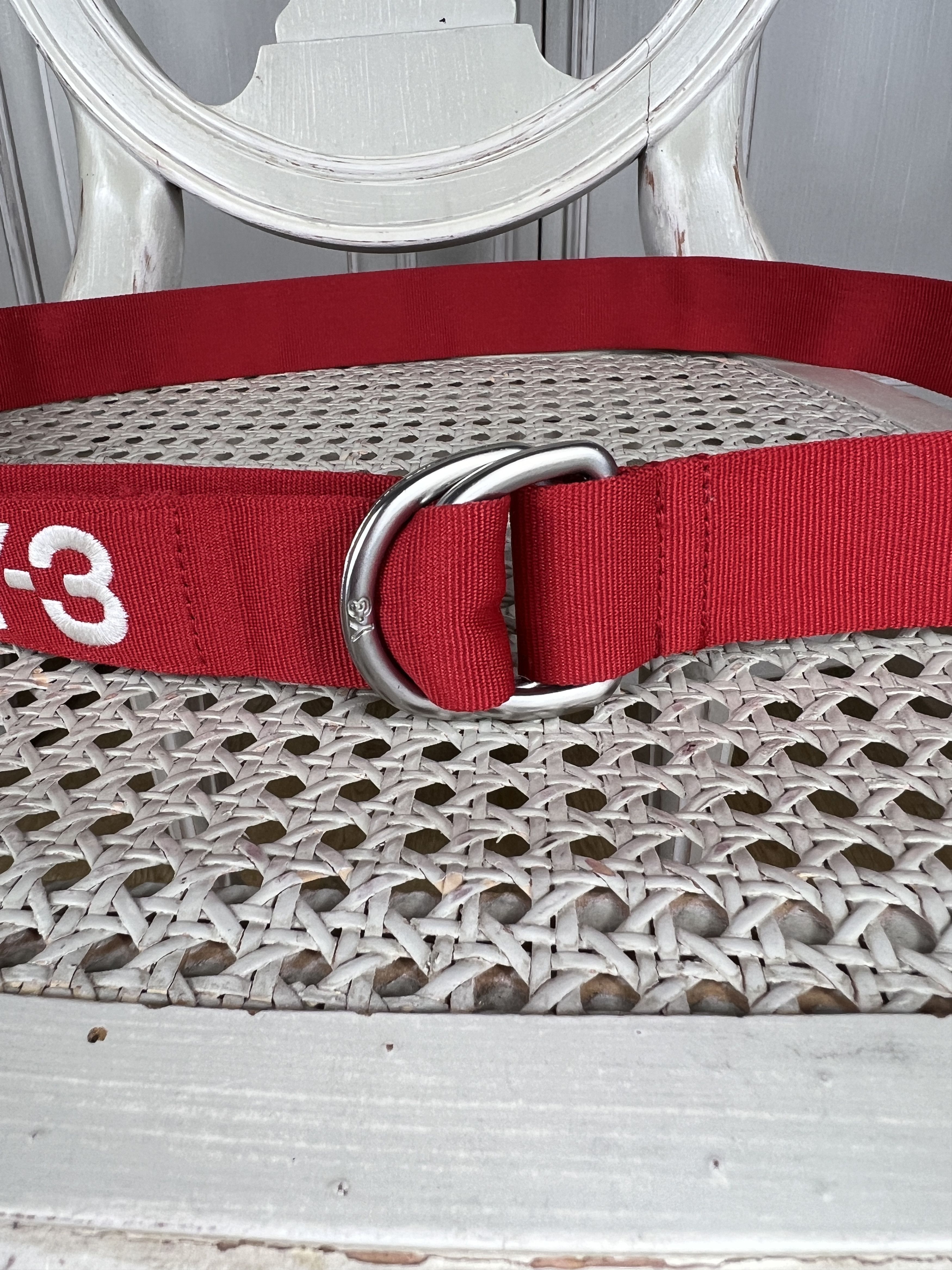 Y-3 VINTAGE Y-3 BELT RED Size ONE SIZE - 2 Thumbnail