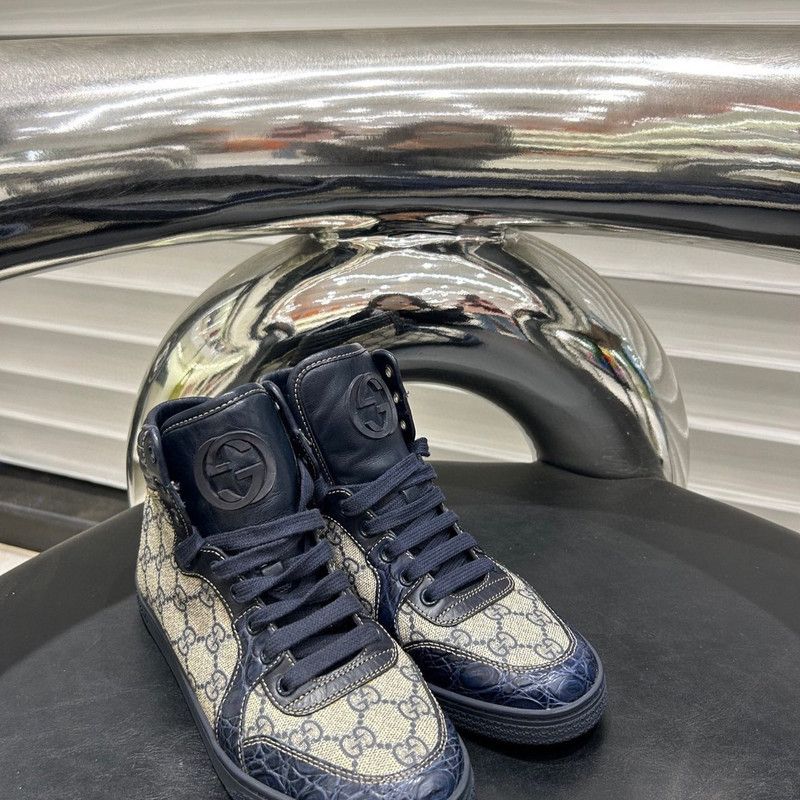 Gucci Gucci Classic Double G Pattern Sneakers 0079 Size US 6.5 / EU 39-40 - 1 Thumbnail