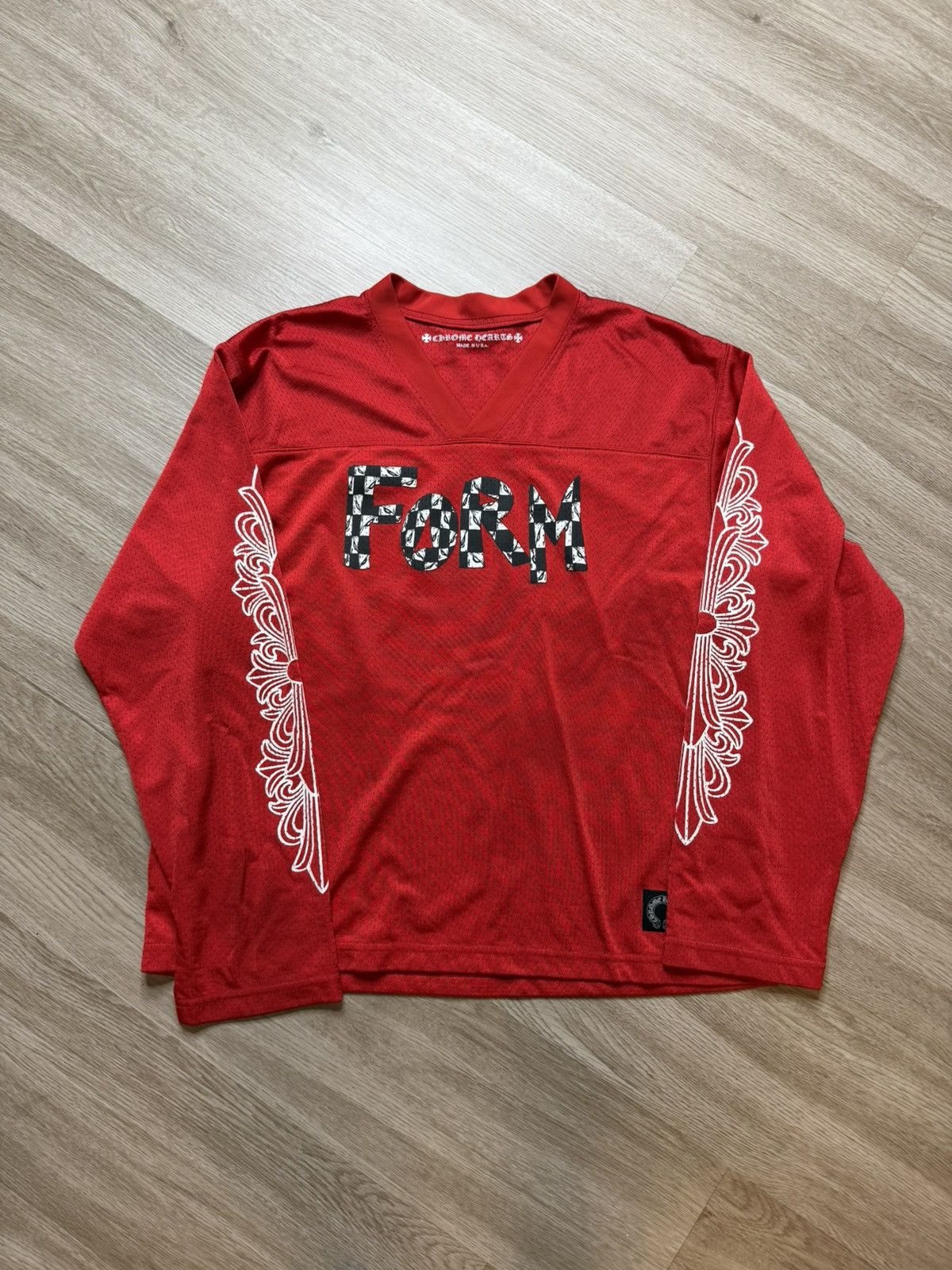 Chrome Hearts Chrome Hearts Red Jersey longsleeve Size US M / EU 48-50 / 2 - 1 Thumbnail